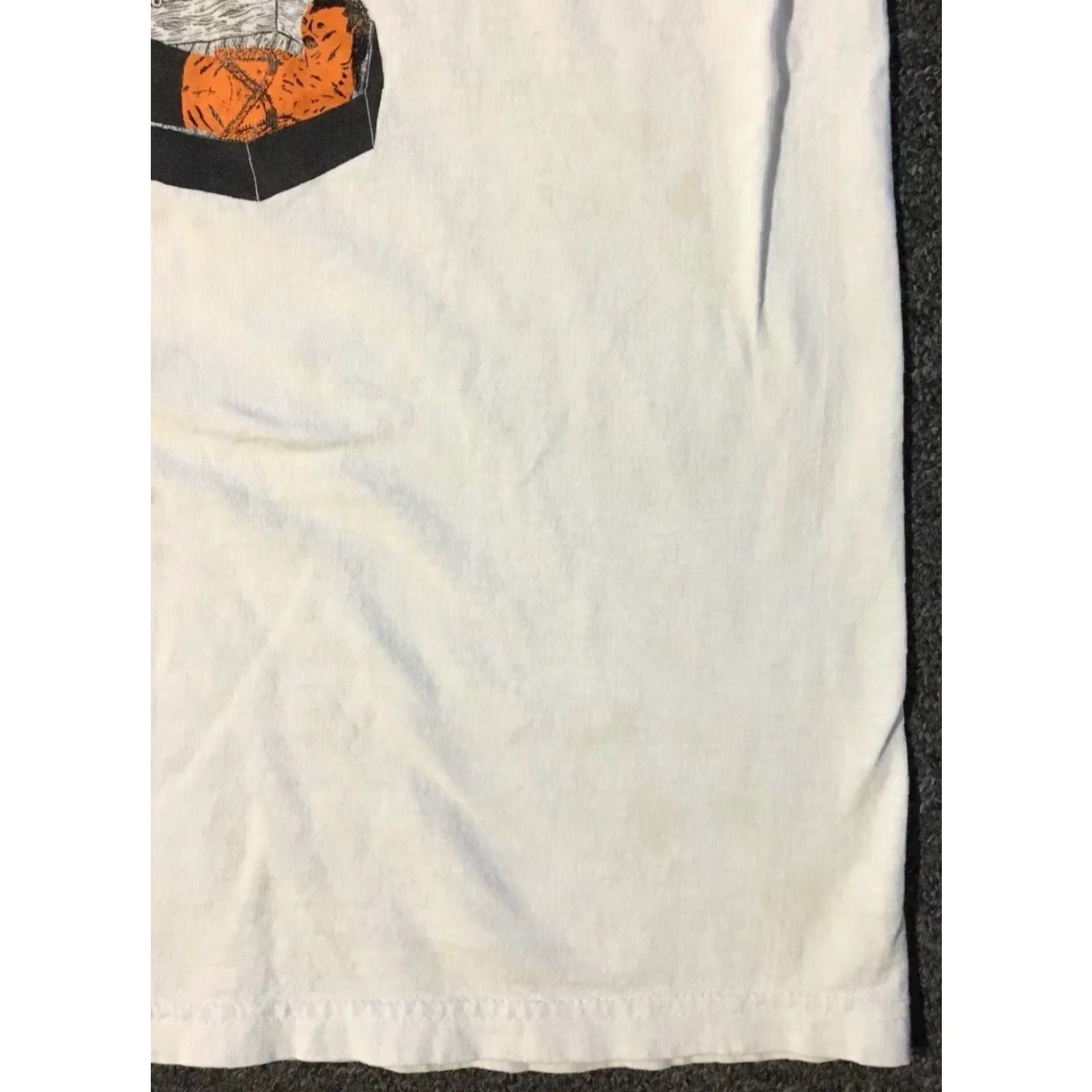 Spitfire VINTAGE Thrasher Neck Face Go Demon Faded Shirt S White Skateboarding 90s Grunge Punk Rock Hip Hop Mens T-Shirt Size US S / EU 44-46 / 1 - 7 Thumbnail