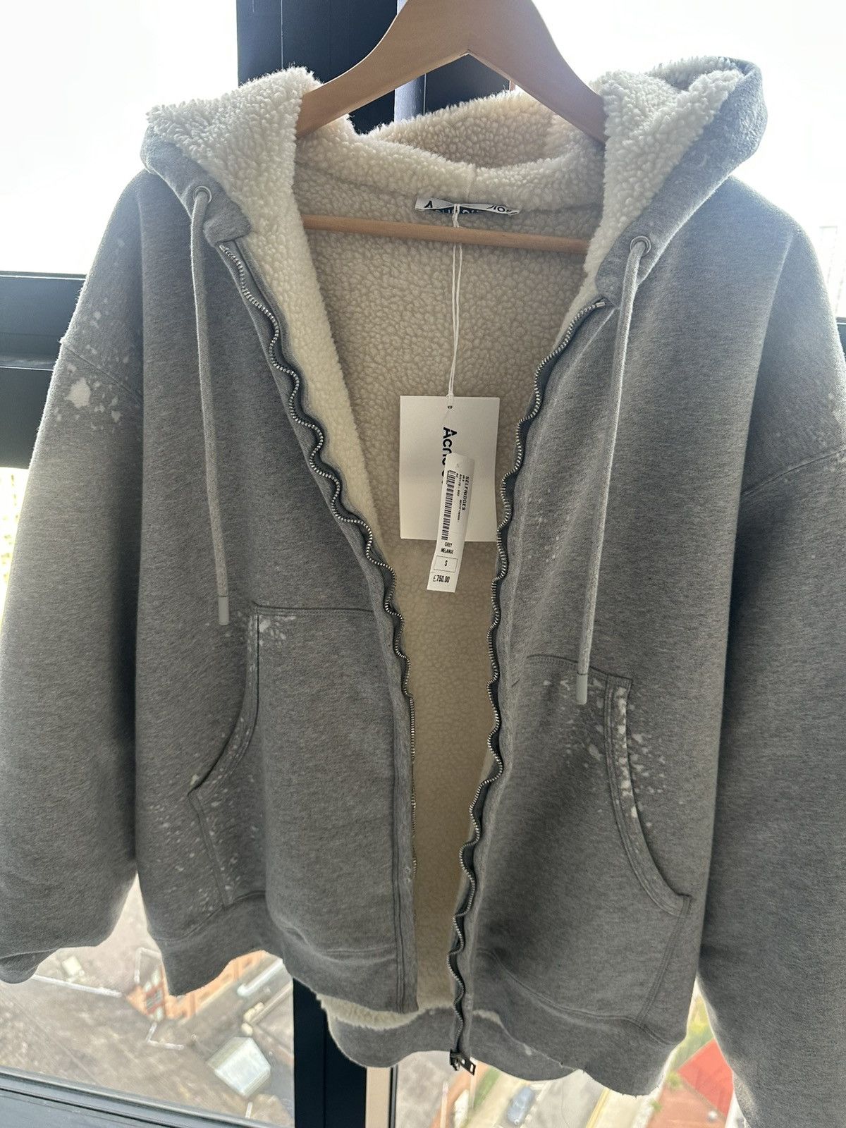 Acne Studios FW25 acne distressed hoodie Size US S / EU 44-46 / 1 - 2 Thumbnail