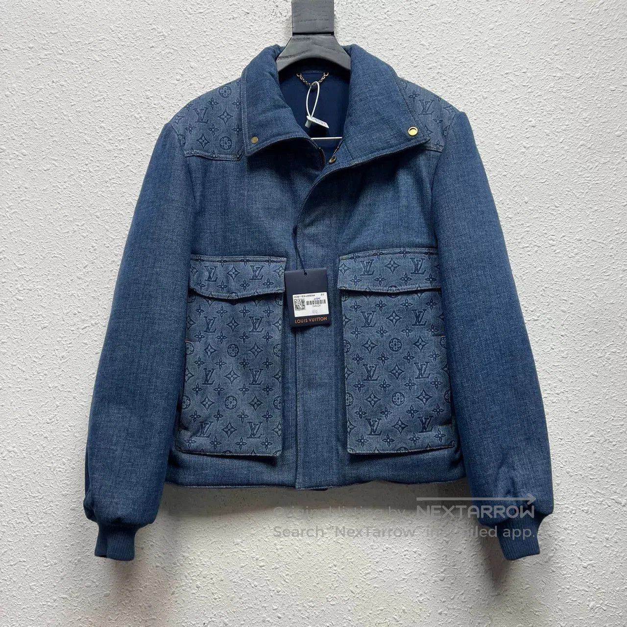 Louis Vuitton louis vuitton embossed logo denim jacket. Size US M / EU 48-50 / 2 - 1 Thumbnail