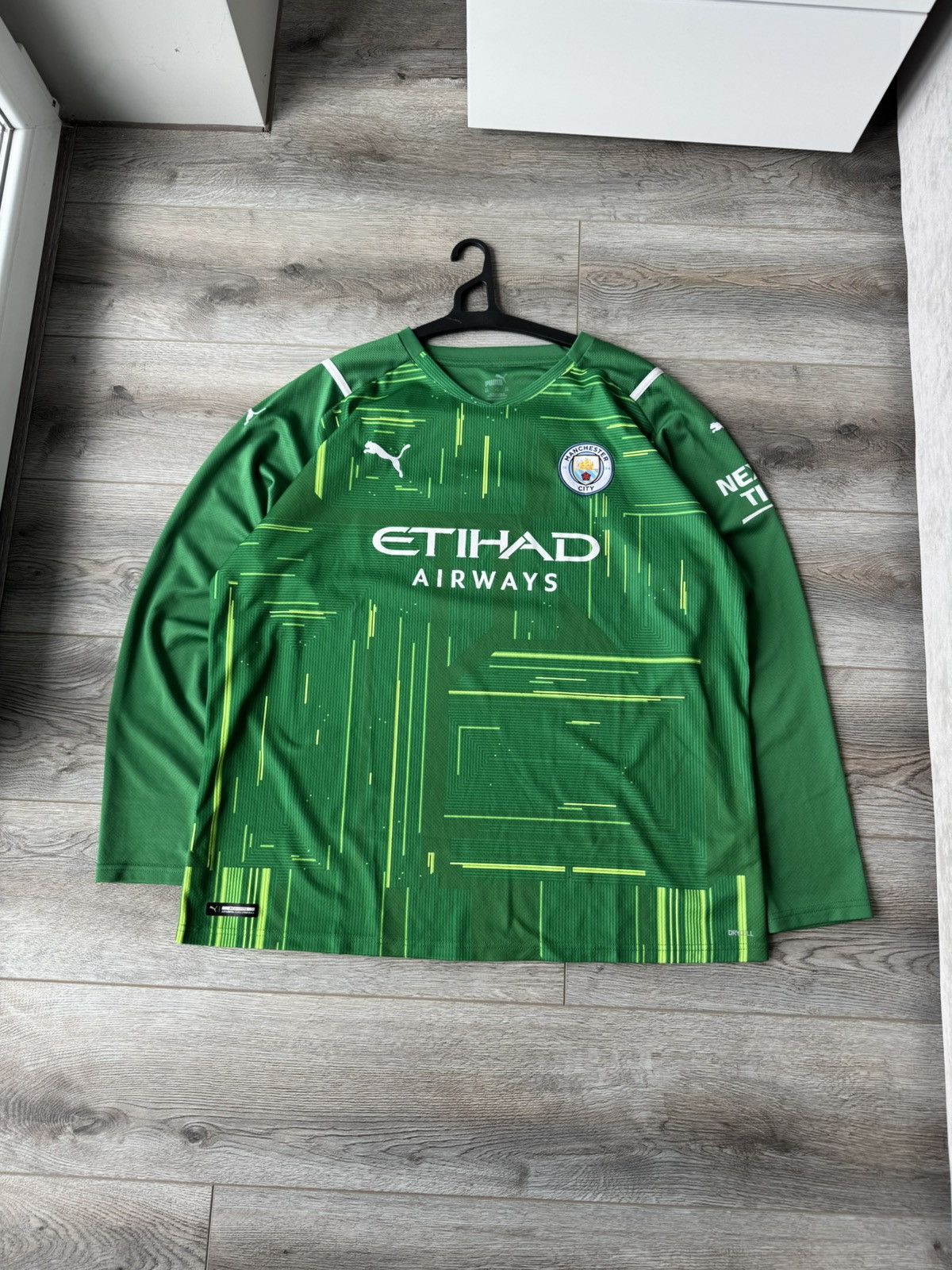 Puma PUMA Manchester City 2021-22 Long Sleeve Jersey Size US XXL / EU 58 / 5 - 1 Thumbnail