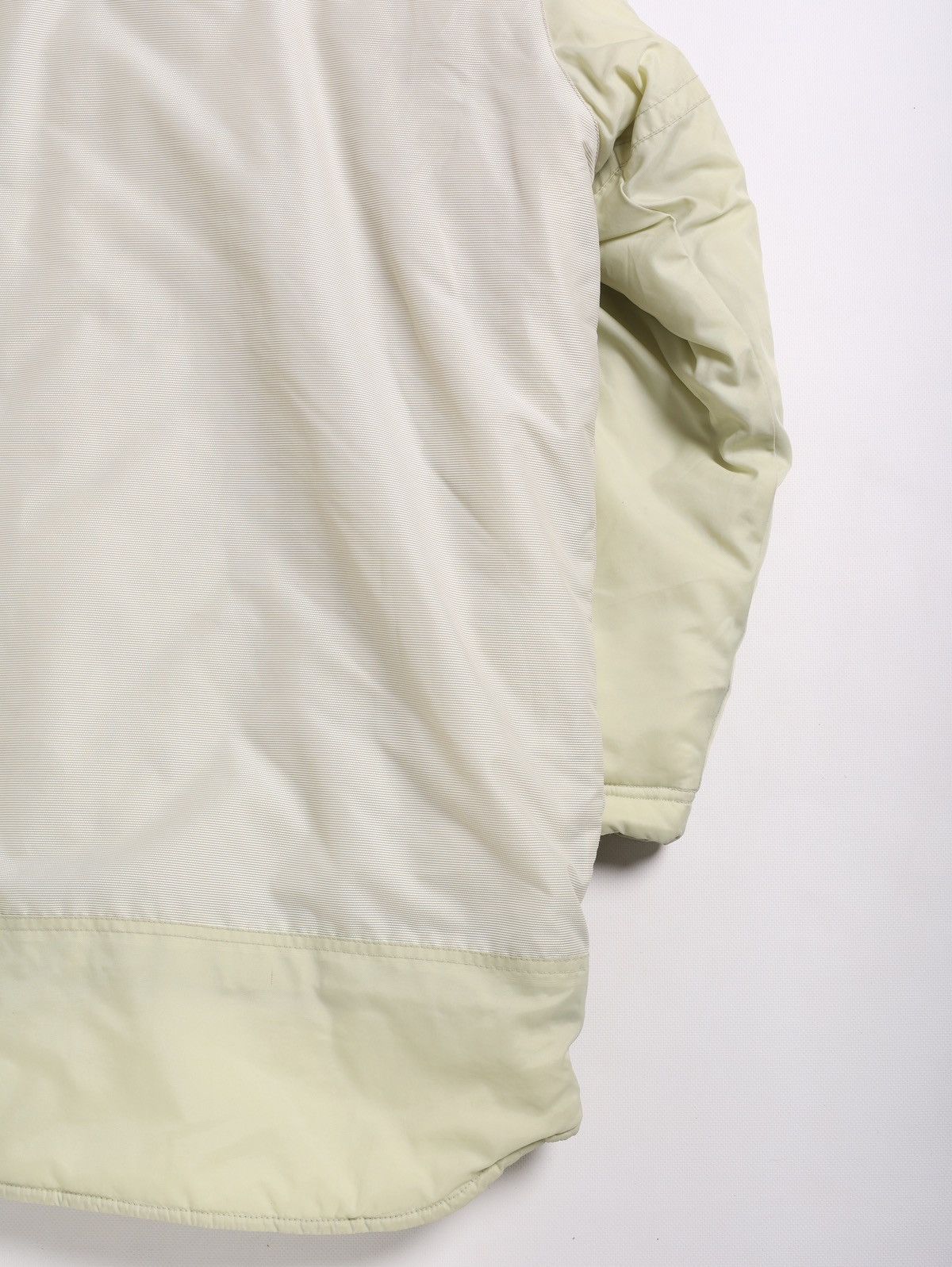 Nike Nike Vintage Nylon Coat Logo Parka Jacket Beige Cream White Size US XXL / EU 58 / 5 - 10 Thumbnail
