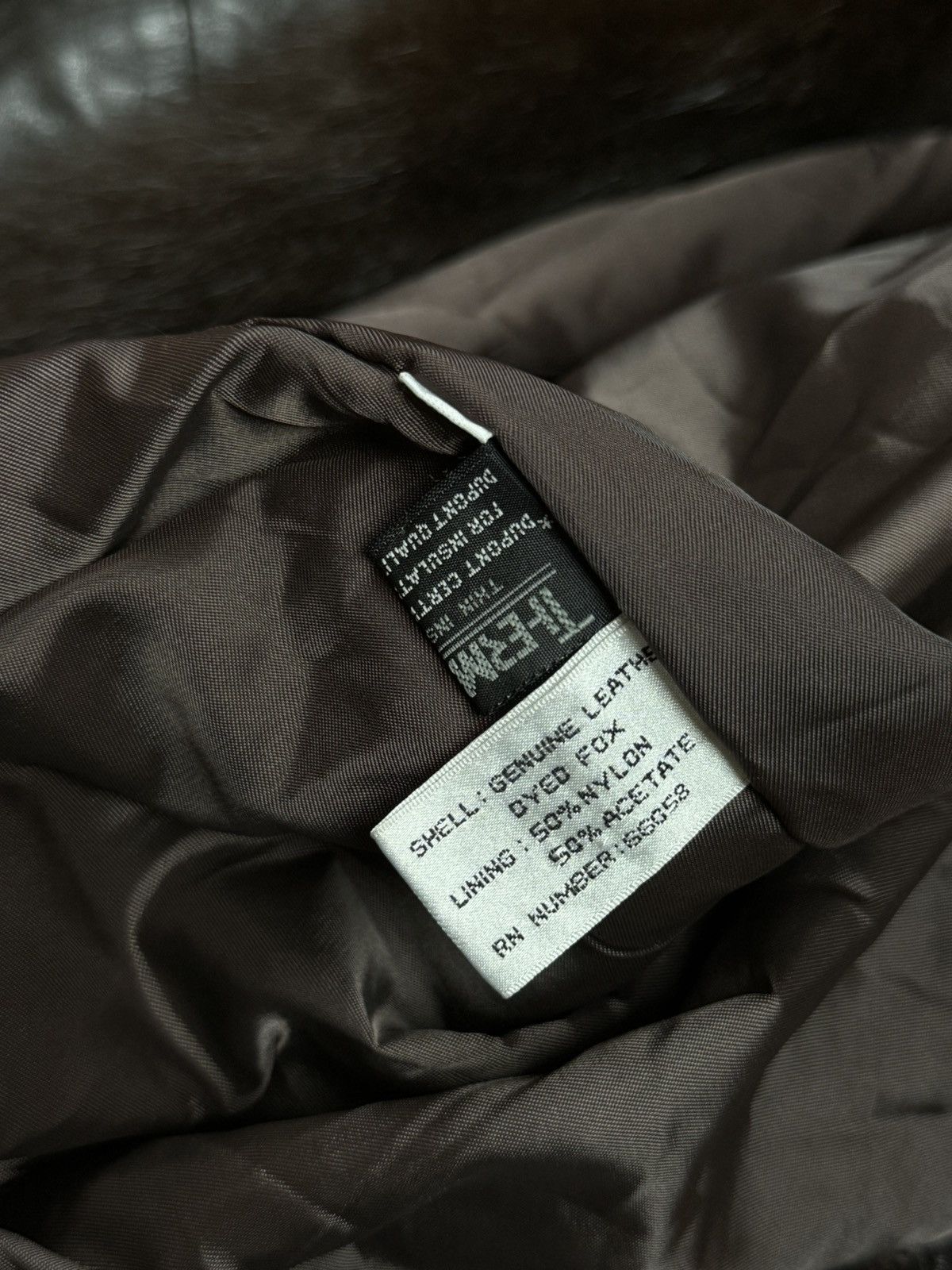 Other Leather coat Rallee fur fox Korea original luxury rare item Size L / US 10 / IT 46 - 4 Thumbnail