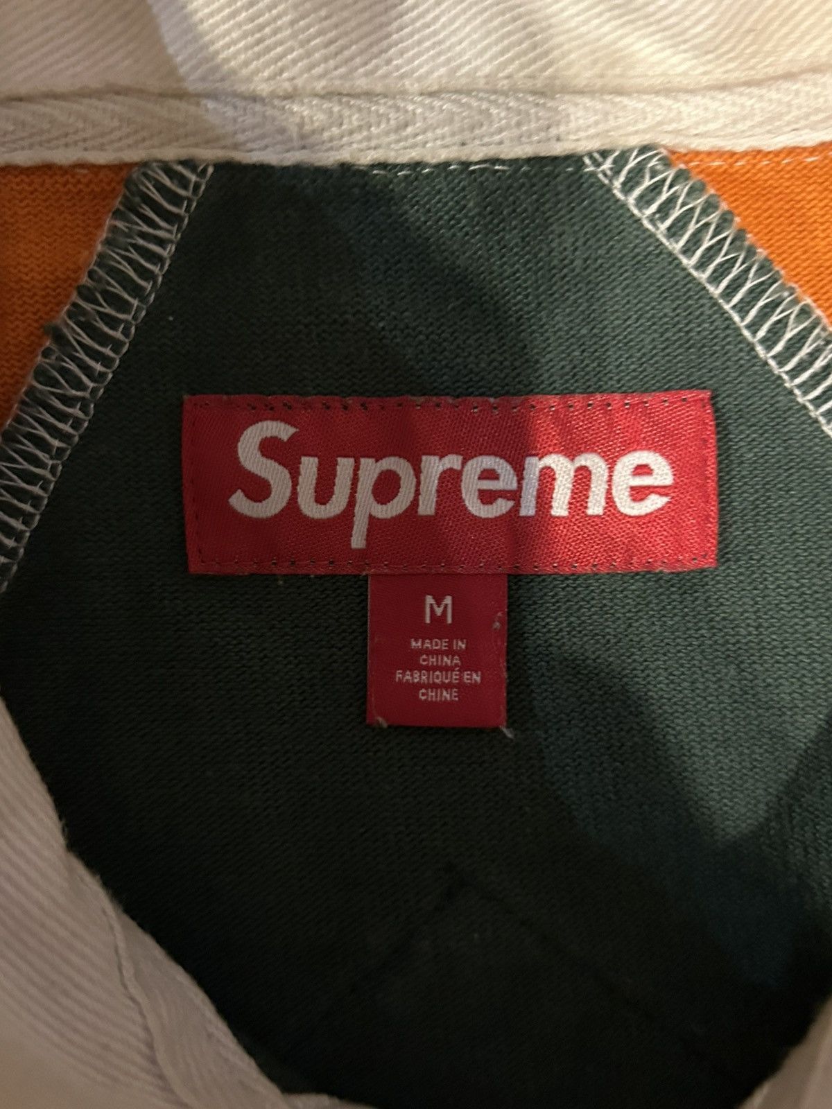 Supreme Polo Rugby Supreme Multicolor -Talla M (Box Logo / Parche M) Size US M / EU 48-50 / 2 - 2 Thumbnail