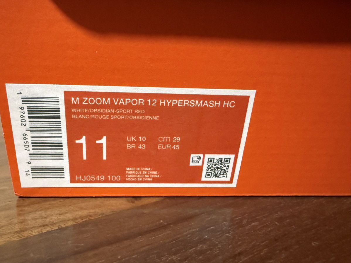 Nike Nike Vapor 12 Hypersmash Tennis Shoes Sneakers Men's Size 11 Size US 11 / EU 44 - 9 Thumbnail