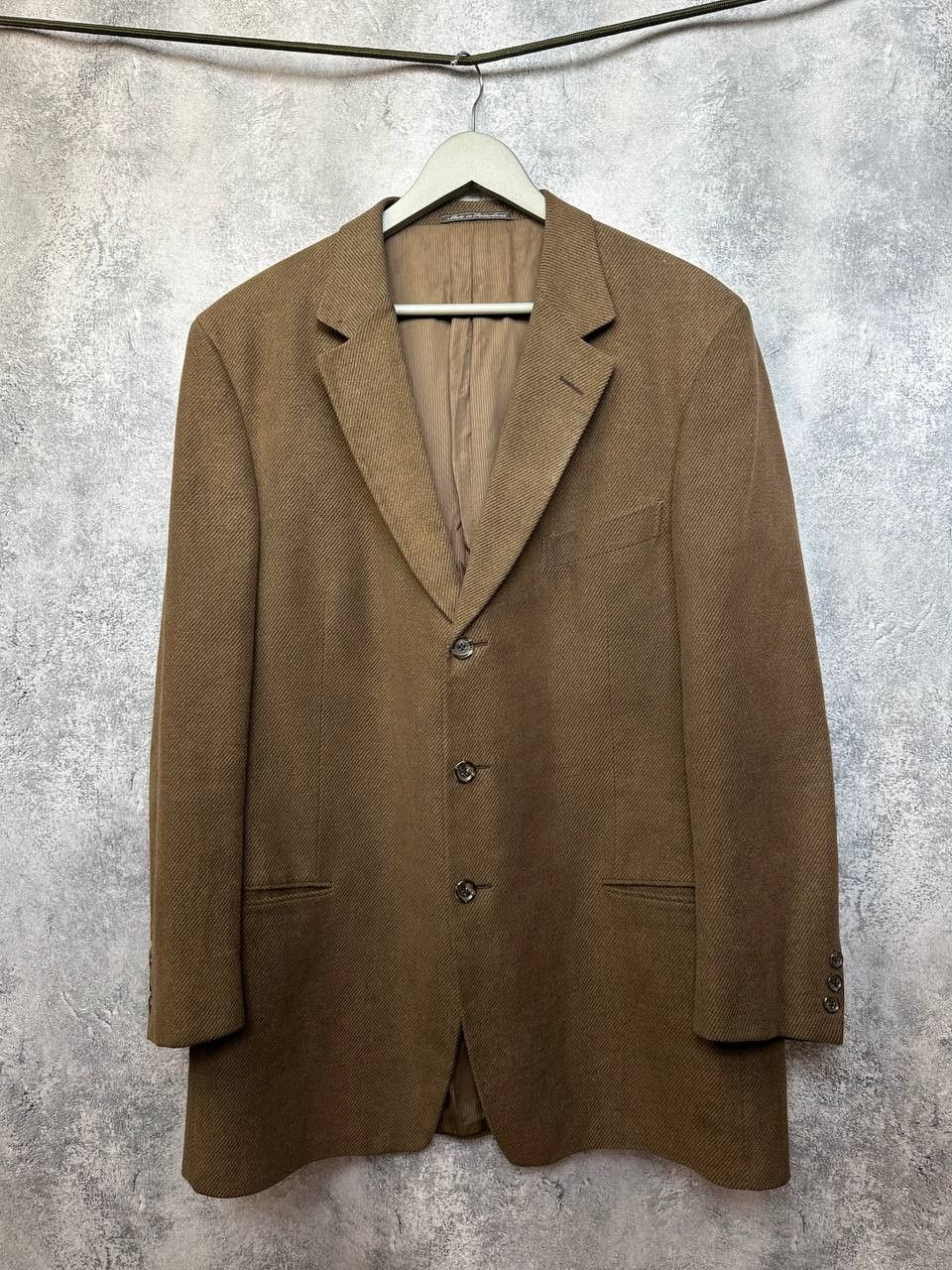 Ermenegildo Zegna RRP 1600$ Ermenegildo Zegna Soft Herringbone Blazer Size 52R - 1 Thumbnail