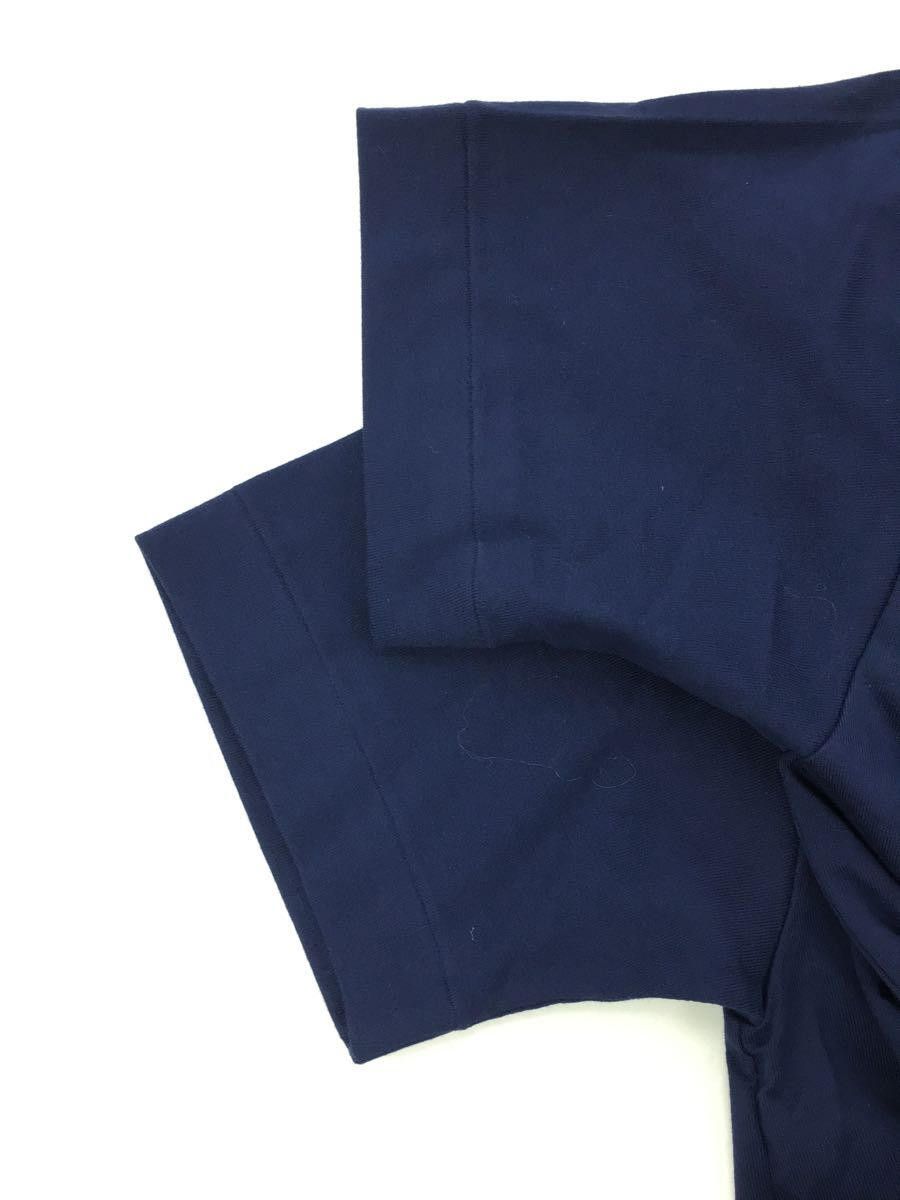 T-Shirts Logo Cotton Short Sleeve Navy