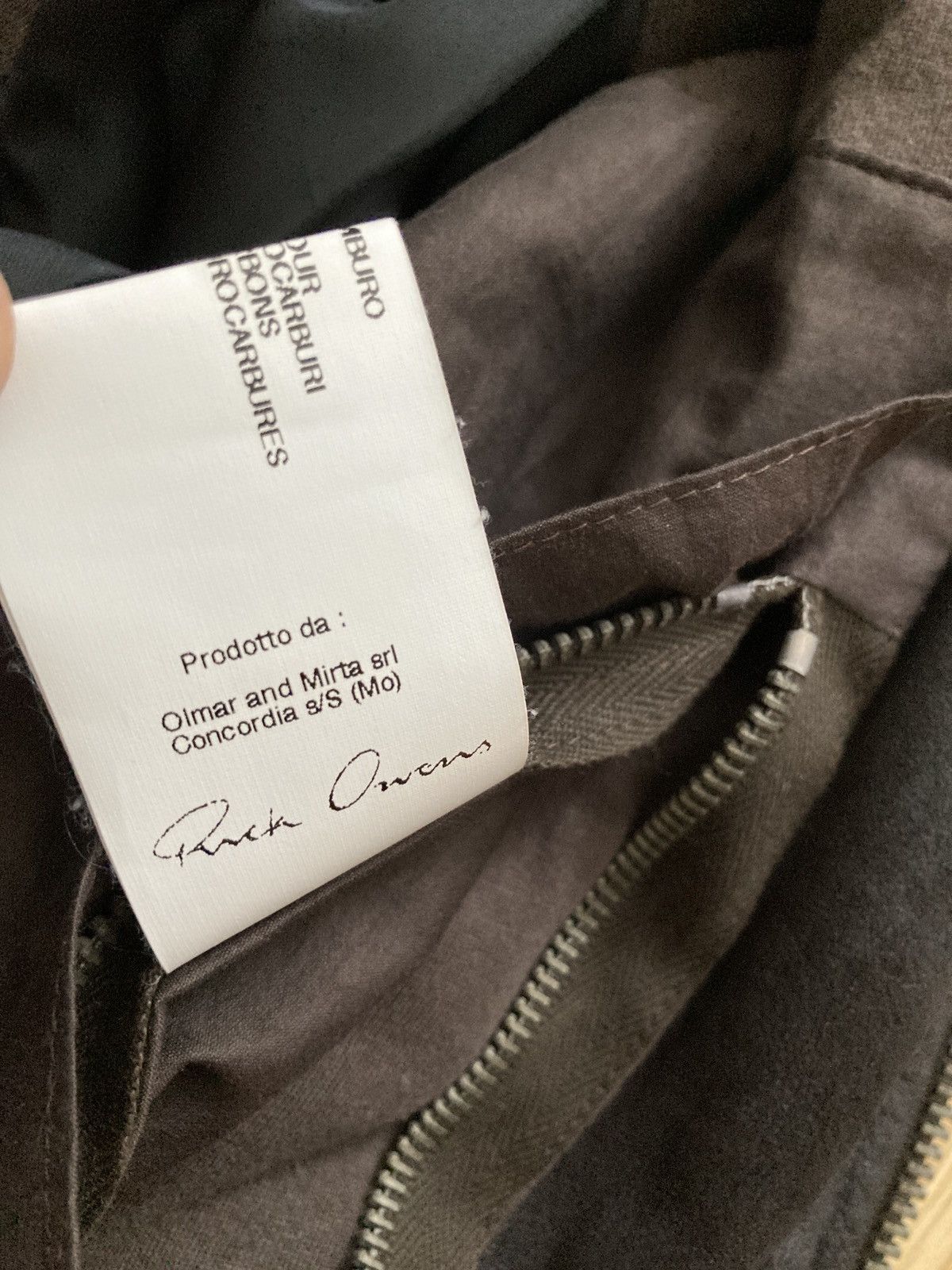Rick Owens F/W 09 “CRUST” Bitter Blistered Lamb Mollino Leather Jacket Size US L / EU 52-54 / 3 - 25 Thumbnail