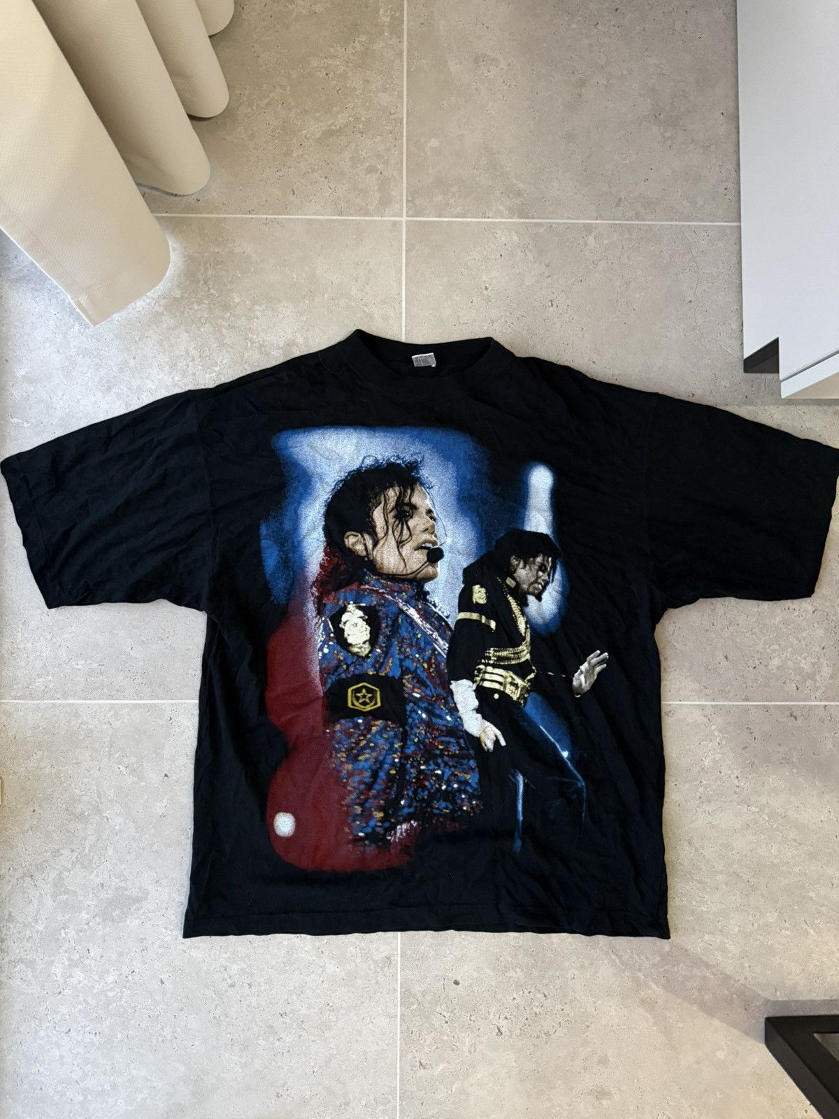 Band Tees 1992 Michael Jackson Dangerous Size US L / EU 52-54 / 3 - 1 Thumbnail