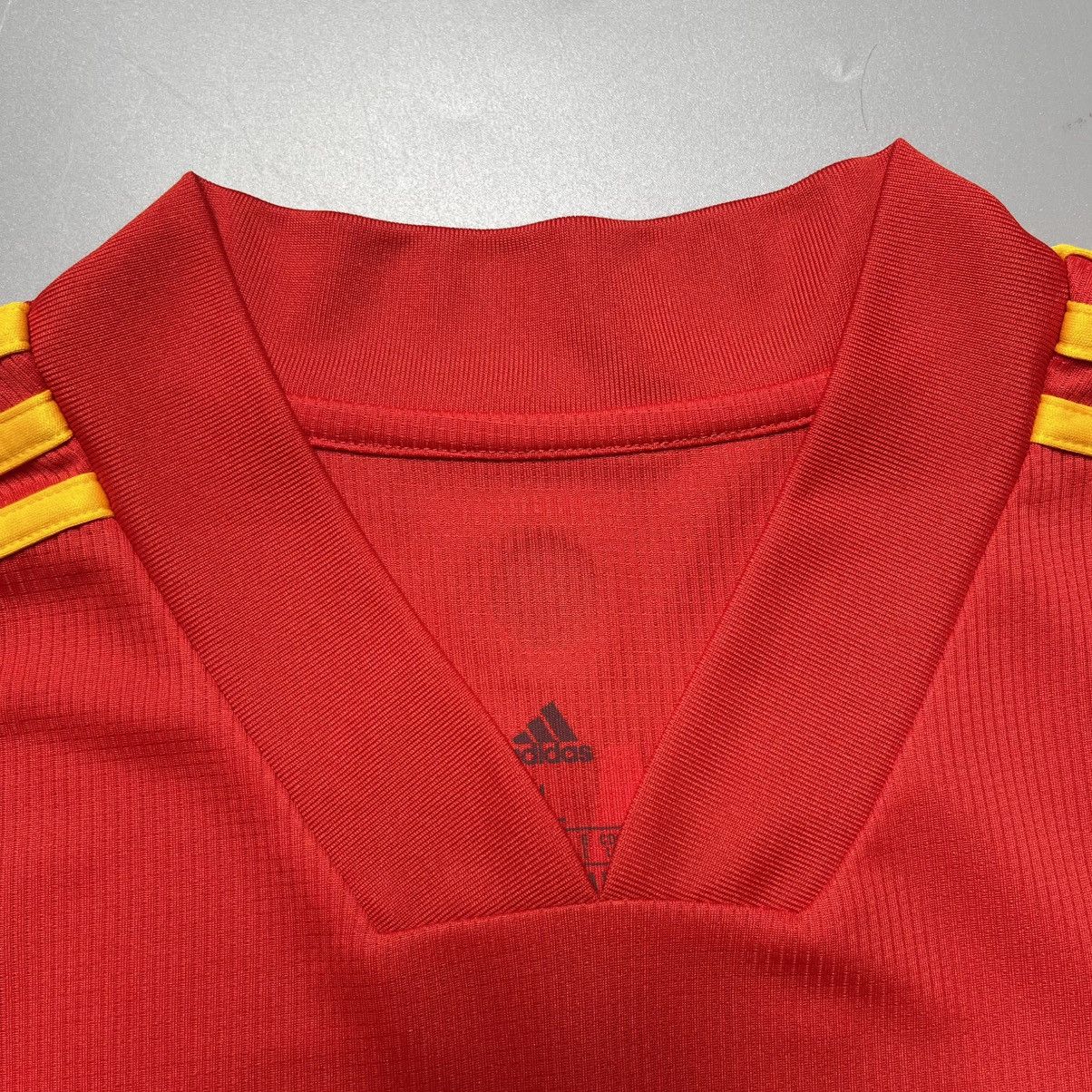 Adidas WALES ADIDAS 2020 EURO FOOTBALL HOME JERSEY #11 BALE Size US L / EU 52-54 / 3 - 5 Thumbnail