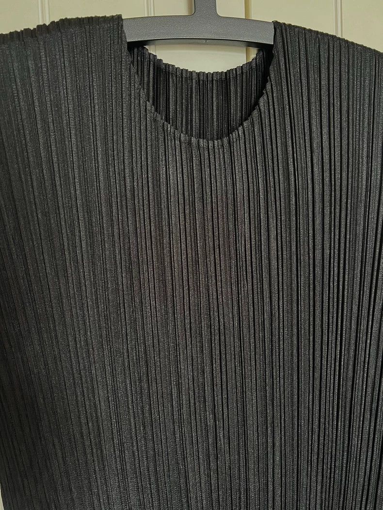 Issey Miyake Issey Miyake size:2 Black pleated dress Size S / US 4 / IT 40 - 5 Thumbnail