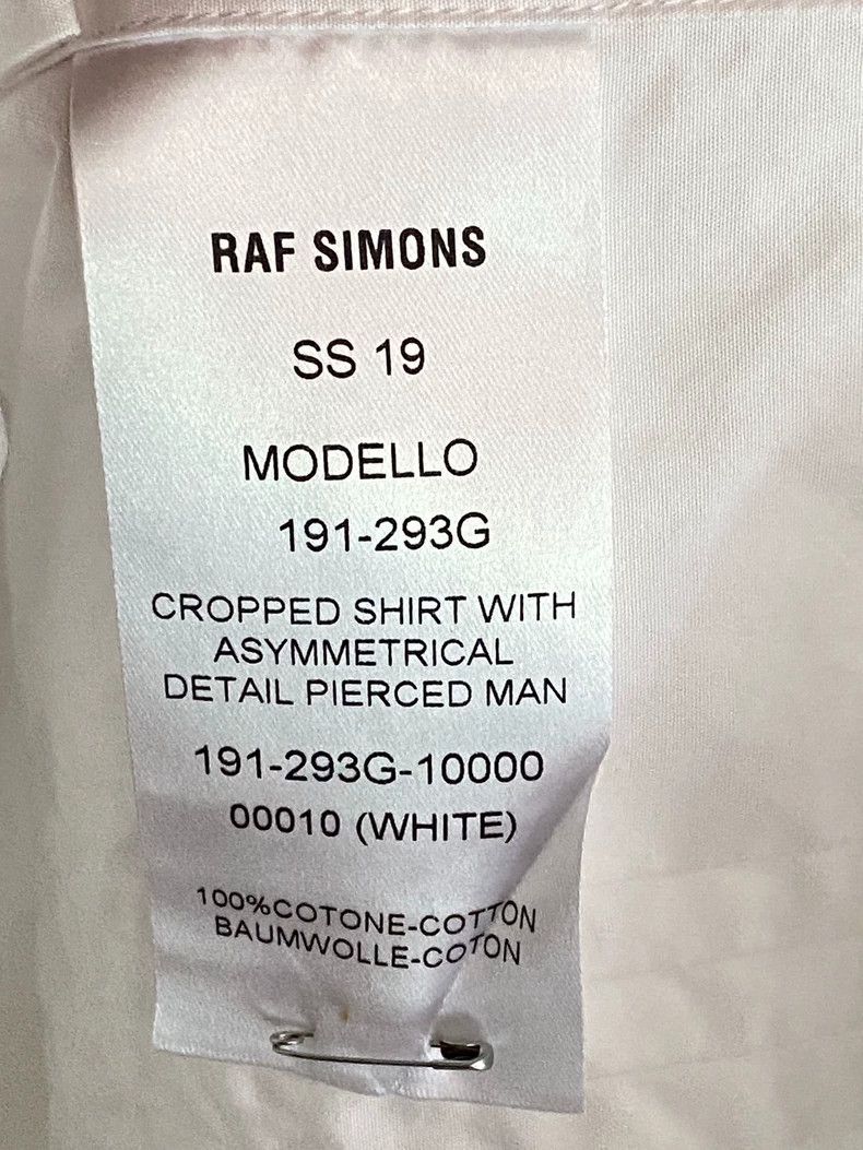 Raf Simons Raf simons White show portrait shirt Size US M / EU 48-50 / 2 - 4 Thumbnail