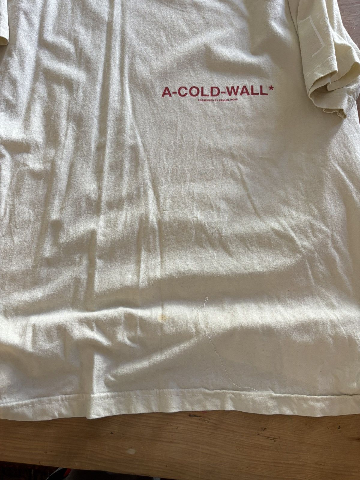 A-COLD-WALL* Oversized ACW B tee Size US XXL / EU 58 / 5 - 5 Thumbnail