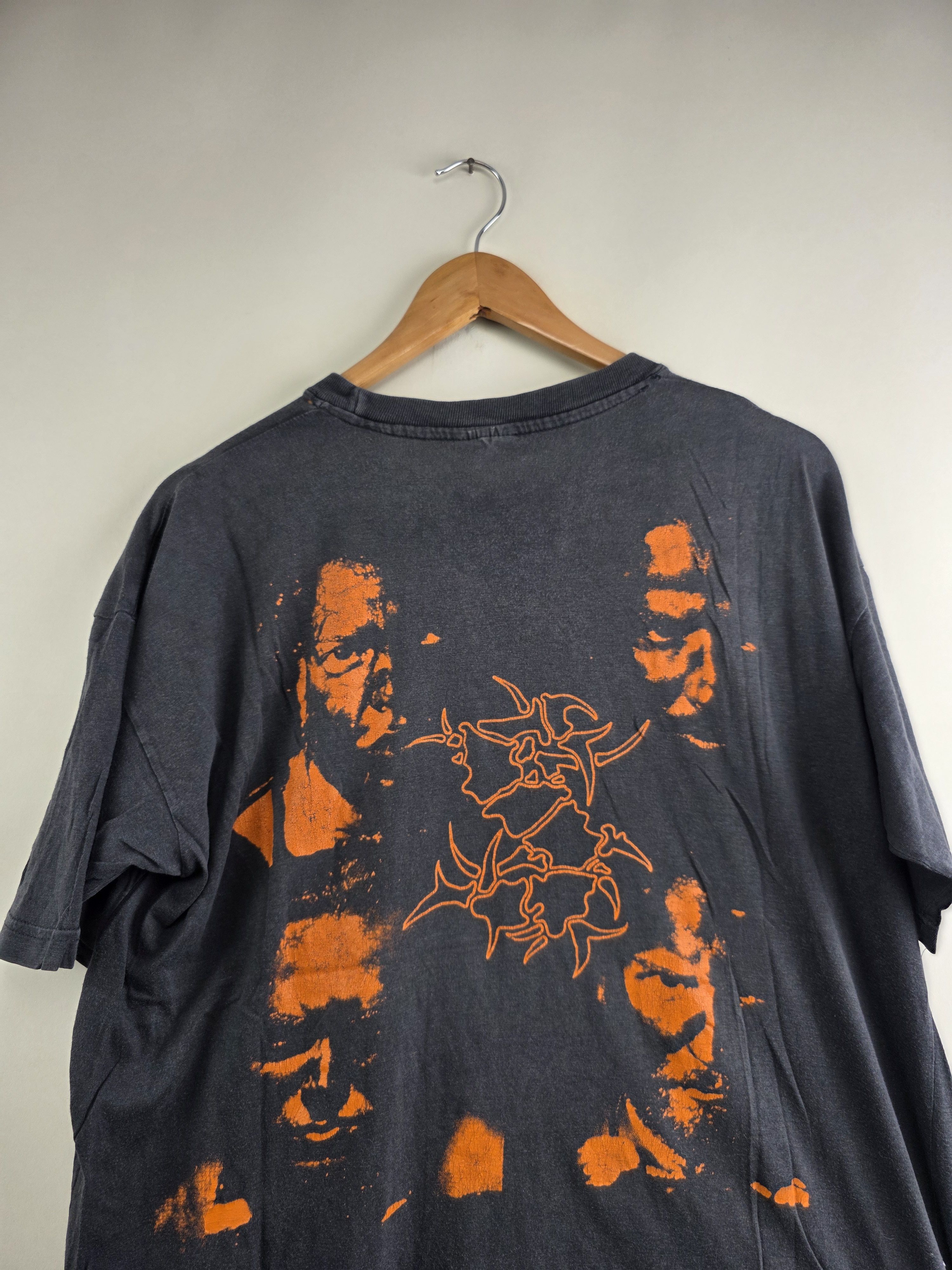 Band Tees × Vintage 90s Sepultura Roots Bootleg L 22" 26.5" Size US L / EU 52-54 / 3 - 7 Thumbnail