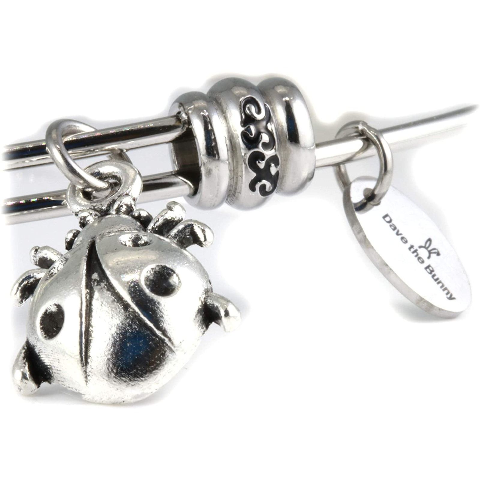 & Other Stories Lady Bug Bracelet - Ladybugs Jewelry Stainless Steel Size ONE SIZE - 1 Thumbnail