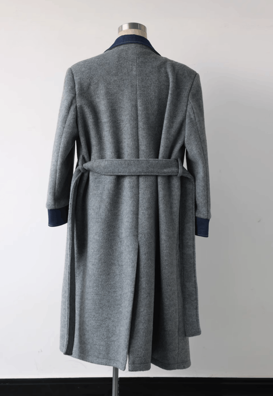 Other Men’s Warm denim patchwork high-end coat Size US M / EU 48-50 / 2 - 8 Thumbnail