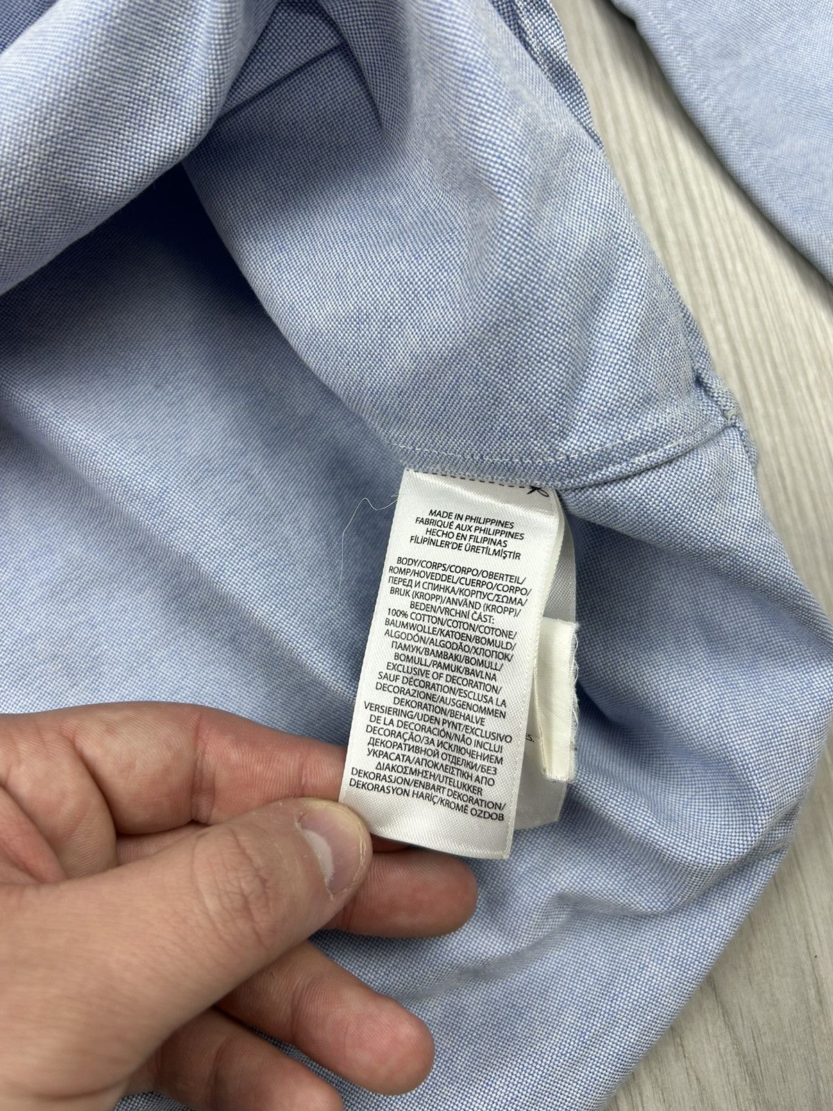 Polo Ralph Lauren Polo Ralph Lauren Men’s Shirt Blue Size M Size US M / EU 48-50 / 2 - 6 Thumbnail