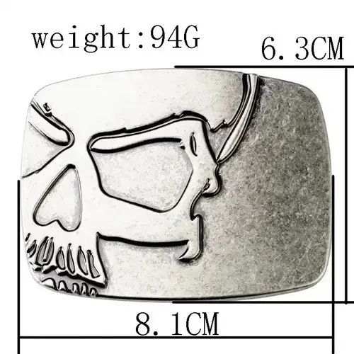 Other Skull Skeleton Buckle Belt Size ONE SIZE - 2 Thumbnail
