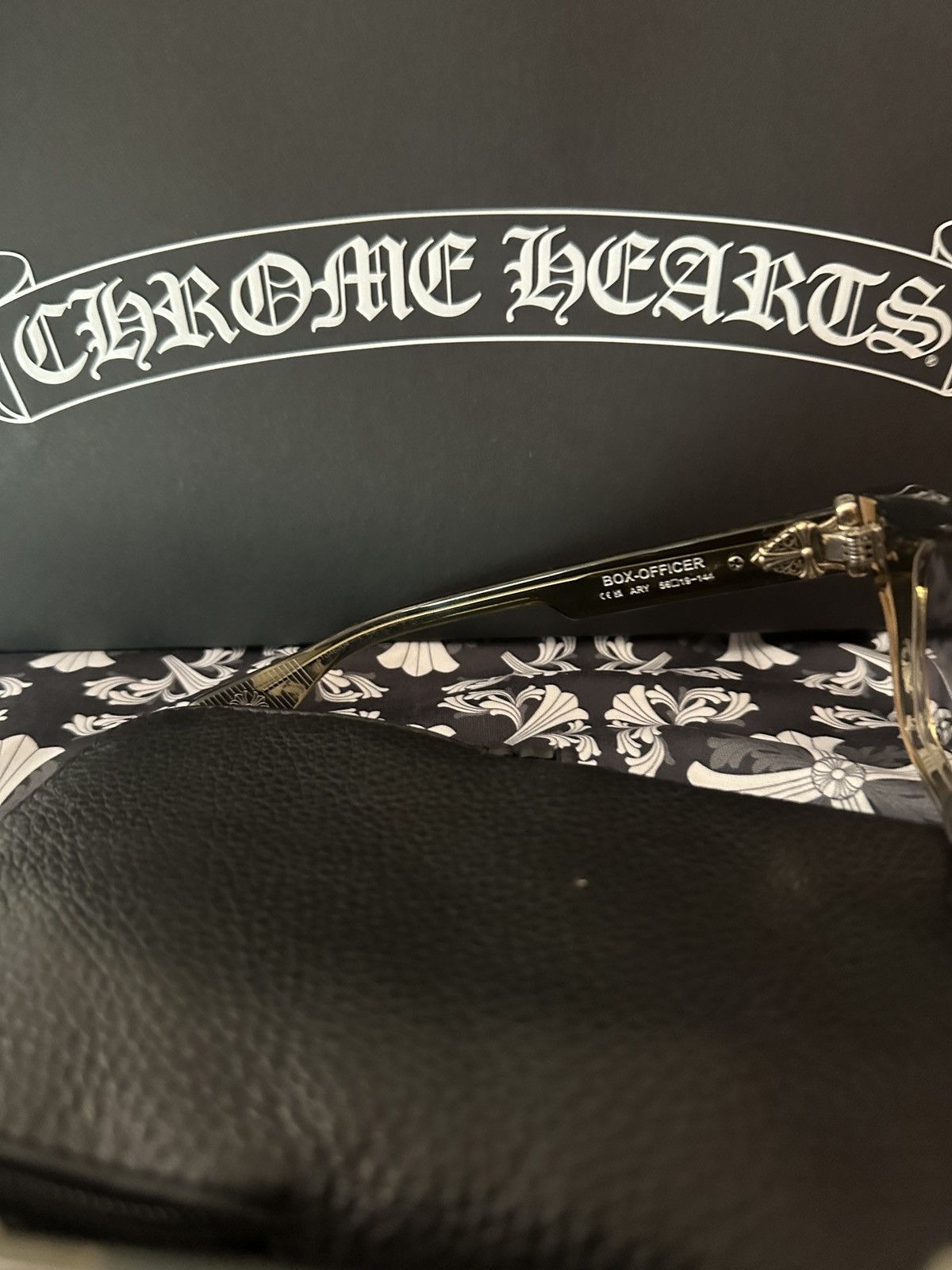 Chrome Hearts Chrome Hearts Box Officer Glasses Size ONE SIZE - 5 Thumbnail