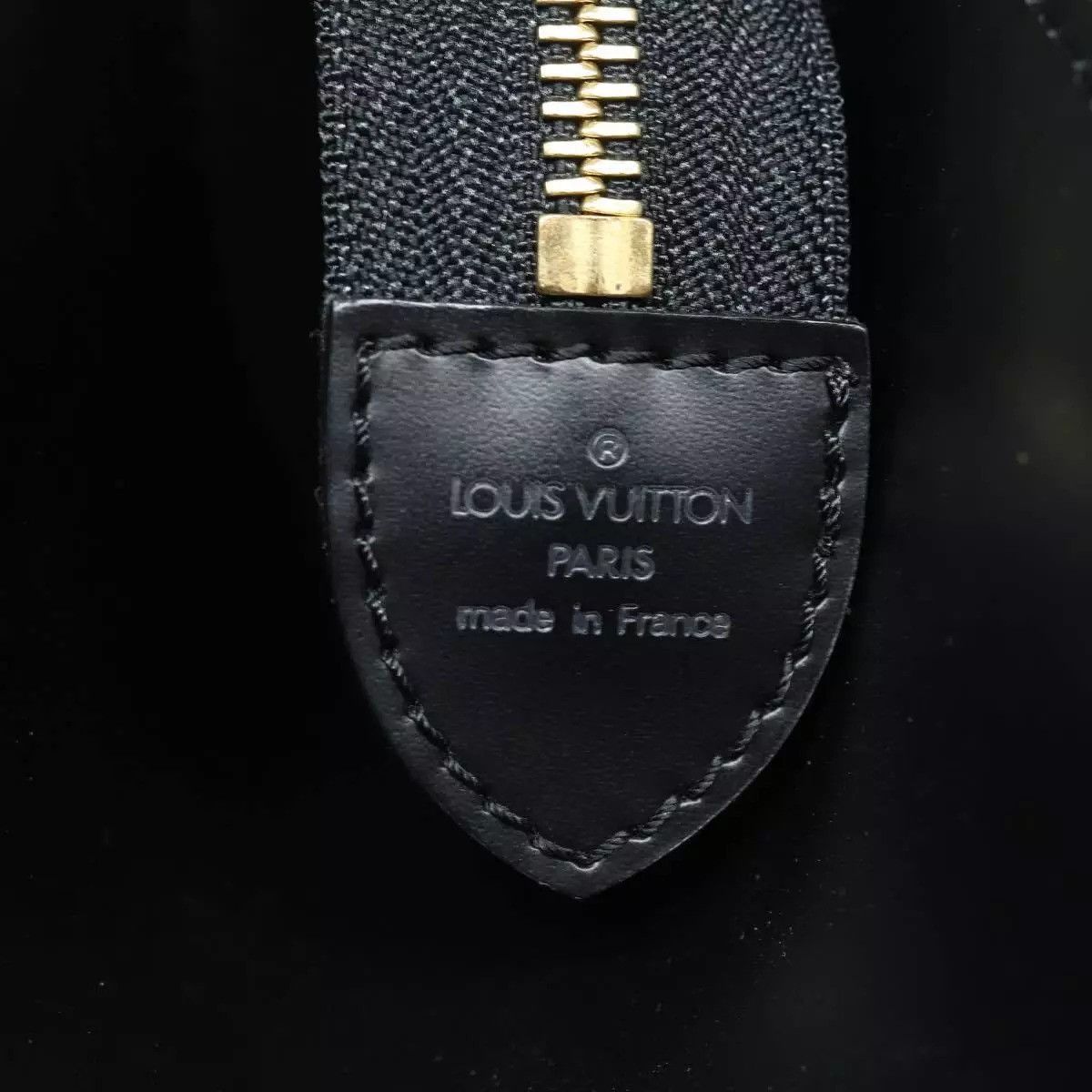 Louis Vuitton LOUIS VUITTON Epi Riviera Hand Bag Noir Black Size ONE SIZE - 3 Thumbnail