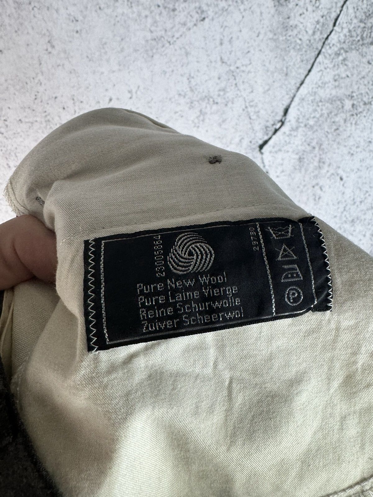 Yves Saint Laurent RARE Vintage Yves Saint Laurent Diffusion Hommes Wool Pants Size US 36 / EU 52 - 6 Thumbnail