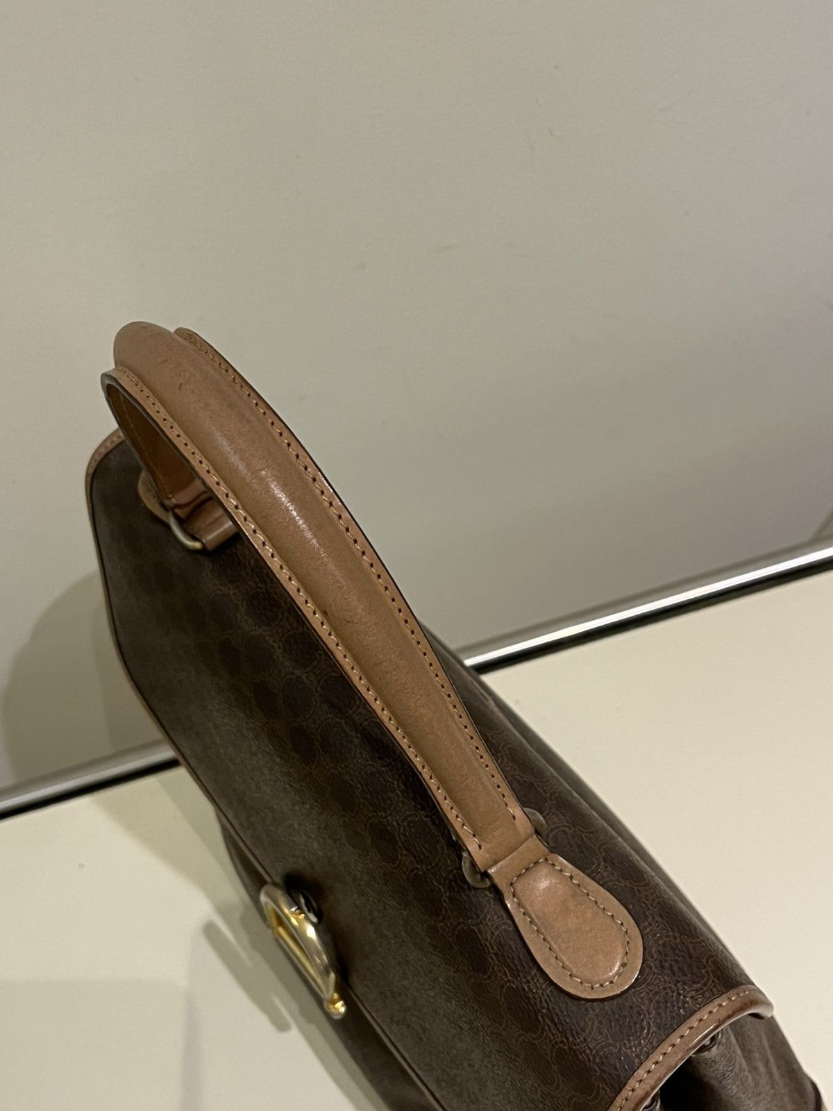 Celine CELINE KELLY BAG MACADAM Size ONE SIZE - 7 Thumbnail