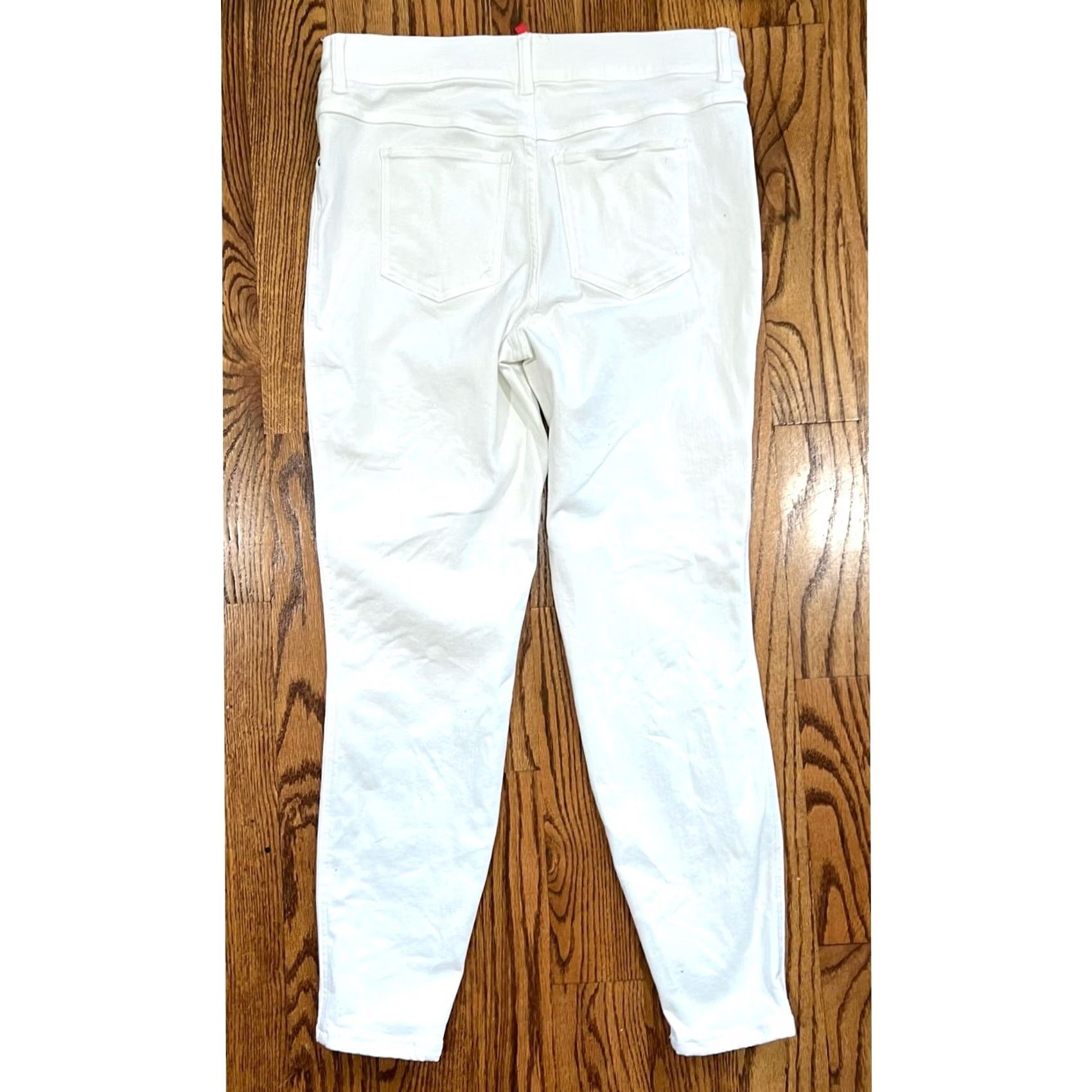 Spanx Spanx White Skinny Jeans Ankle High Rise Denim Pull-On Core-Shaping Women’s XL Jeans Pants Skinny Ankle White Size 40" / US 18 - 6 Thumbnail