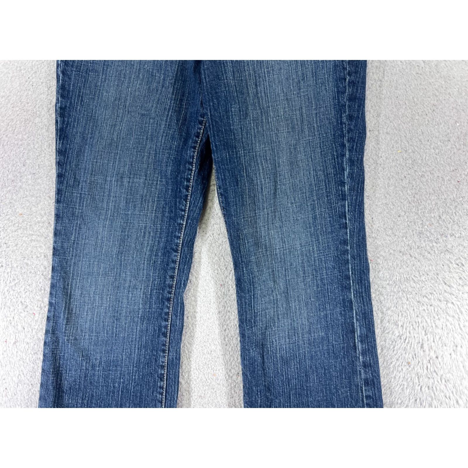 Nine West Nine West Jeans Womens Bootcut Denim Blue 6 Regular 27x27 Inseam 27in Embroidered 5-Pocket Classic Logo Designer Western American Minted Pockets Size 28" / US 6 / IT 42 - 3 Thumbnail