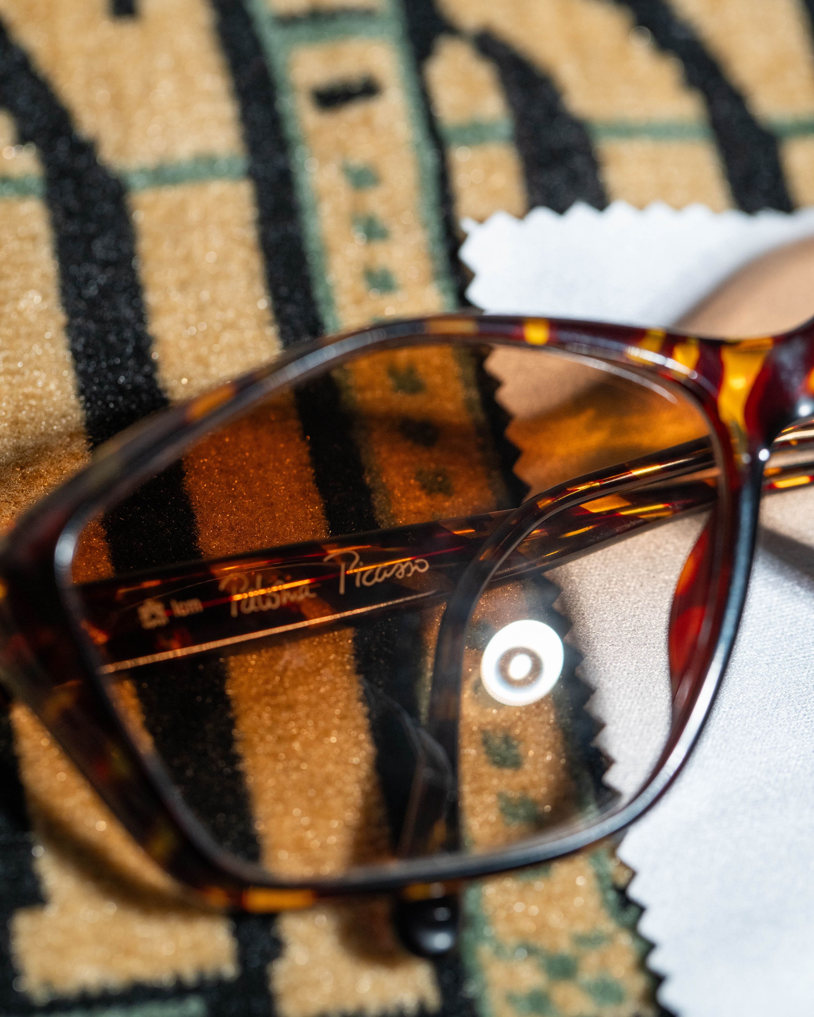 Paloma Picasso Vintage Paloma Picasso 3751 tortoise sunglasses Size ONE SIZE - 11 Thumbnail
