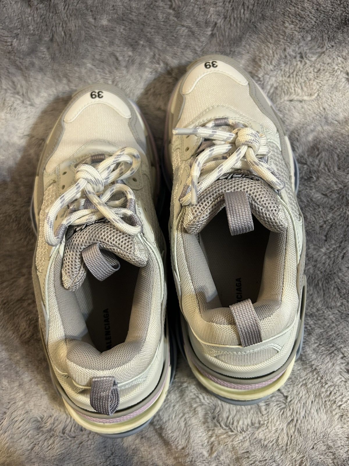 Balenciaga Balenciaga Women’s Triple S Sneaker Pastel Size 9 Pads Size US 9 / IT 39 - 5 Thumbnail