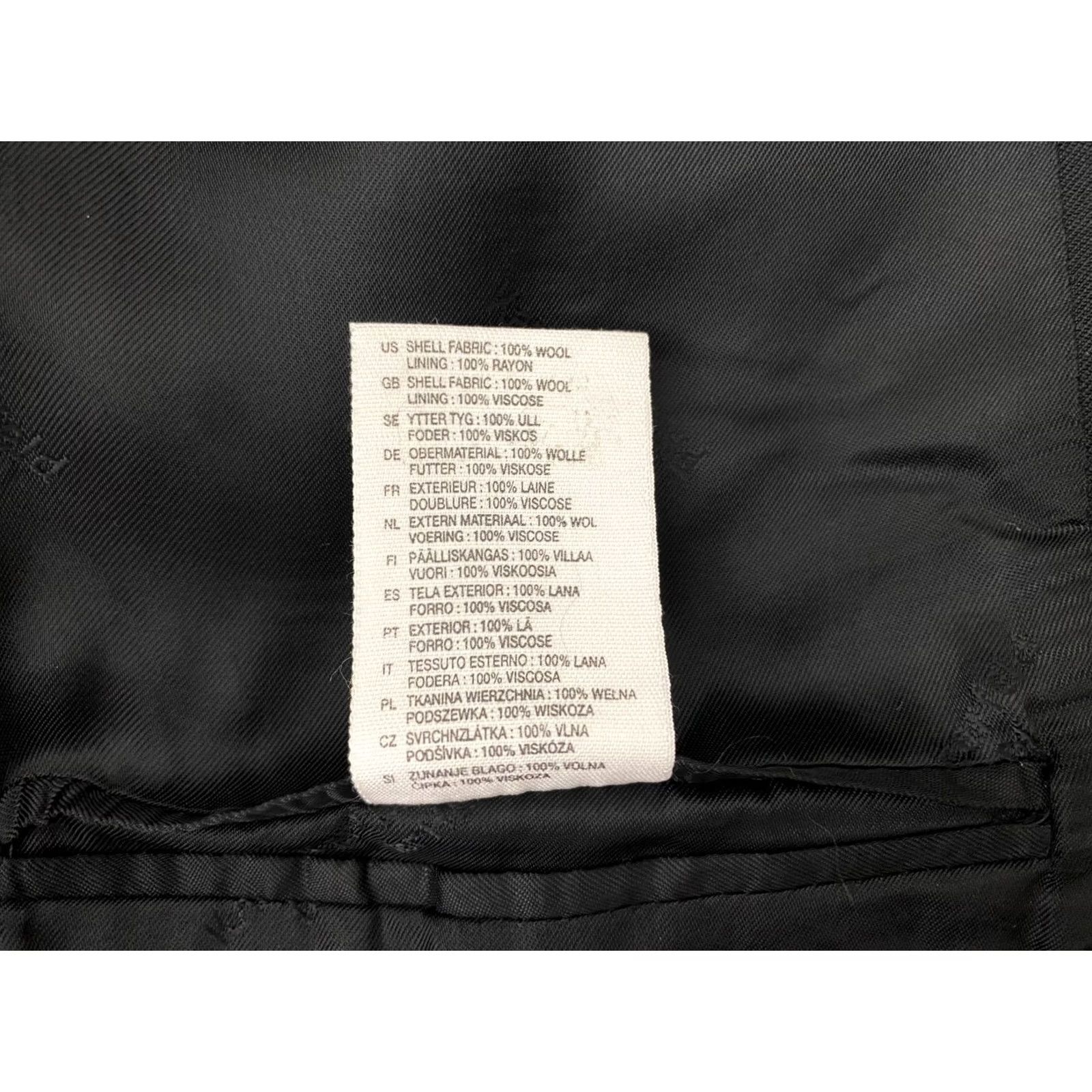 H&M Karl Lagerfeld & H&M Blazer Jacket Black Size 46 Mens Blazer Jacket - 46 Black Mens 90s Fashion? Size 46R - 7 Thumbnail
