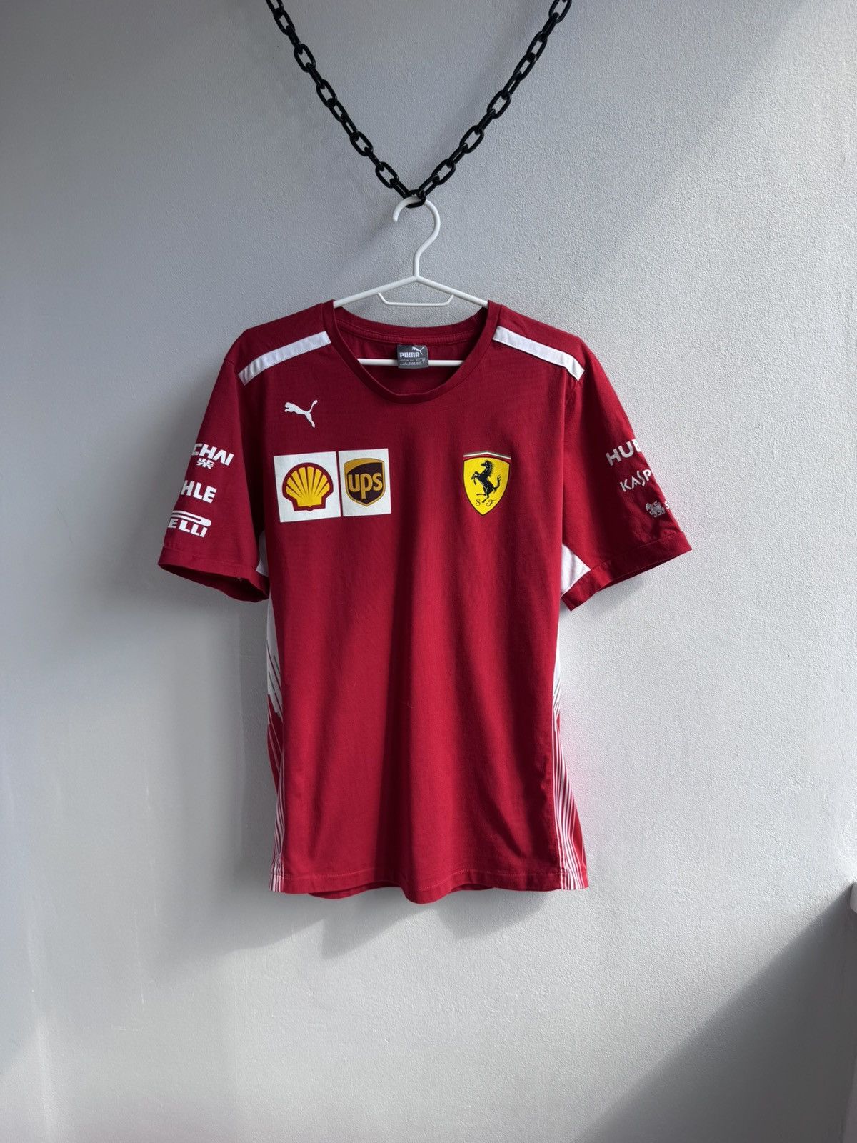Ferrari SCUDERIA FERRARI RACING TEAM 2018 FORMULA 1 F1 SHIRT JERSEY Size US L / EU 52-54 / 3 - 1 Thumbnail