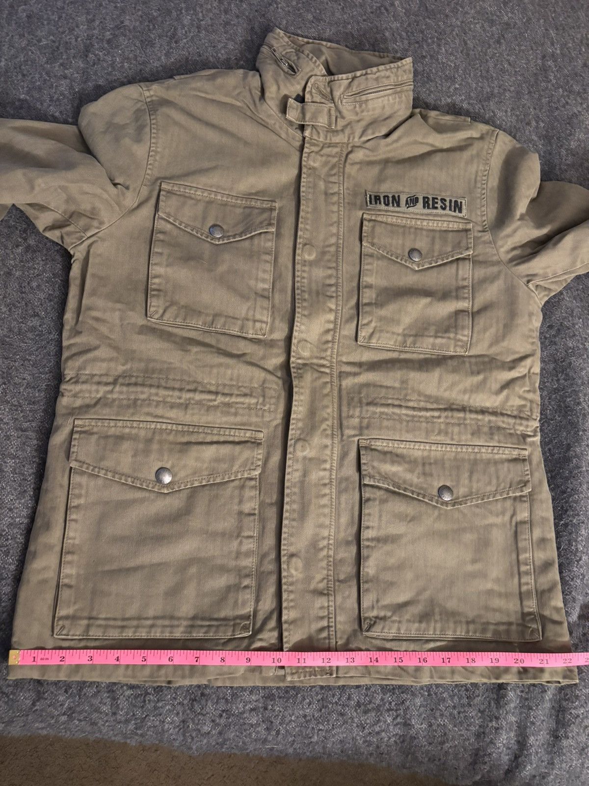 Other Iron and Resin M-65 Herringbone Field Jacket Size US L / EU 52-54 / 3 - 7 Thumbnail