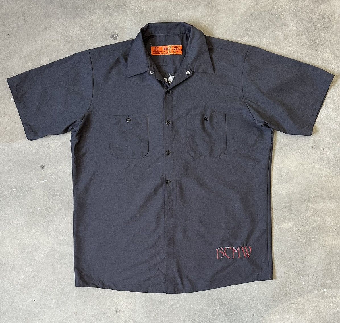 Red Kap VINTAGE RED KAP BLACK CANYON MOTOR WORKS WORK SHIRT Size US XL / EU 56 / 4 - 4 Thumbnail