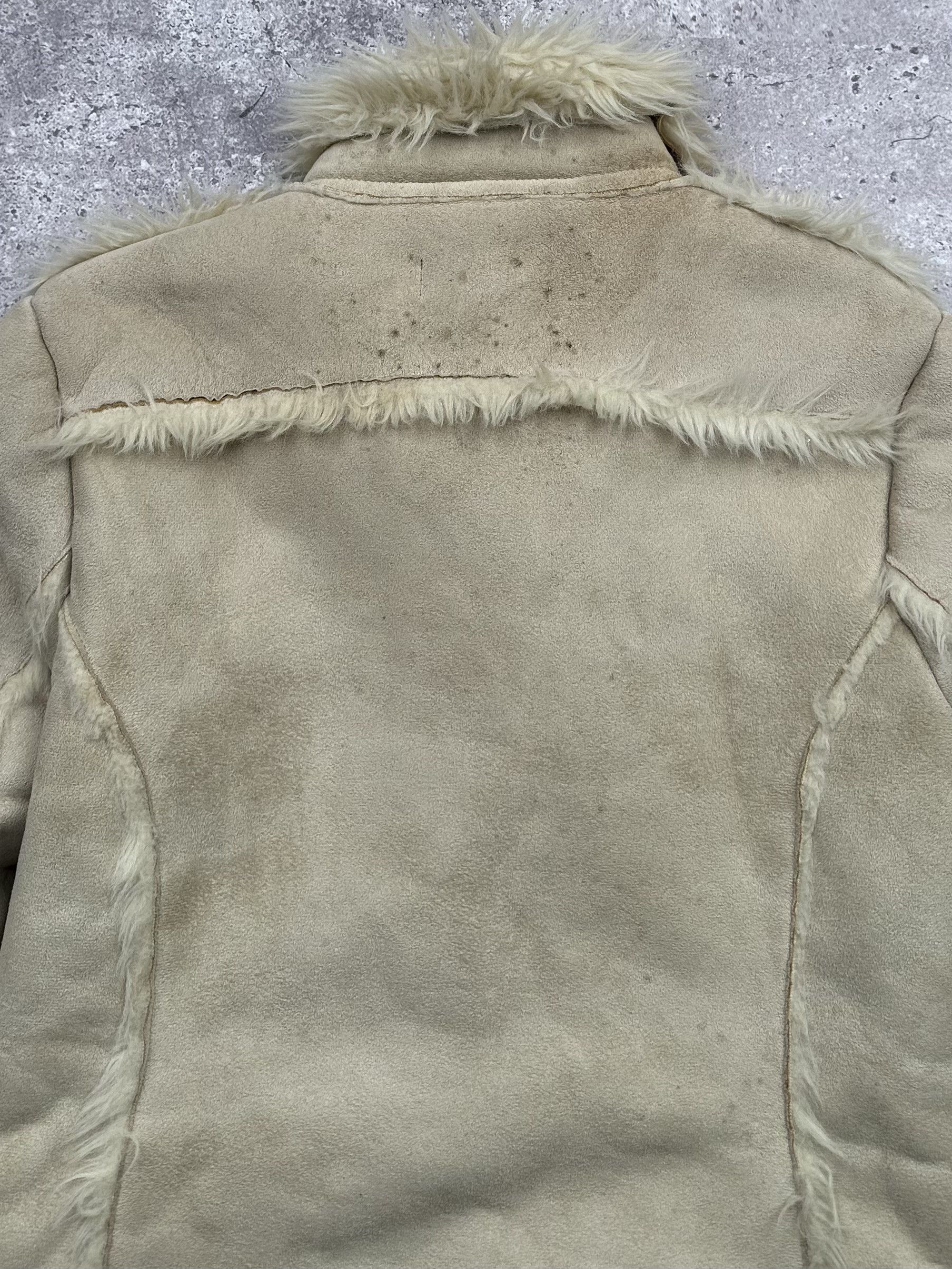 Japanese Brand Vintage Faux Fur/Faux Sheepskin Coat C23(V96) Size M / US 6-8 / IT 42-44 - 10 Thumbnail