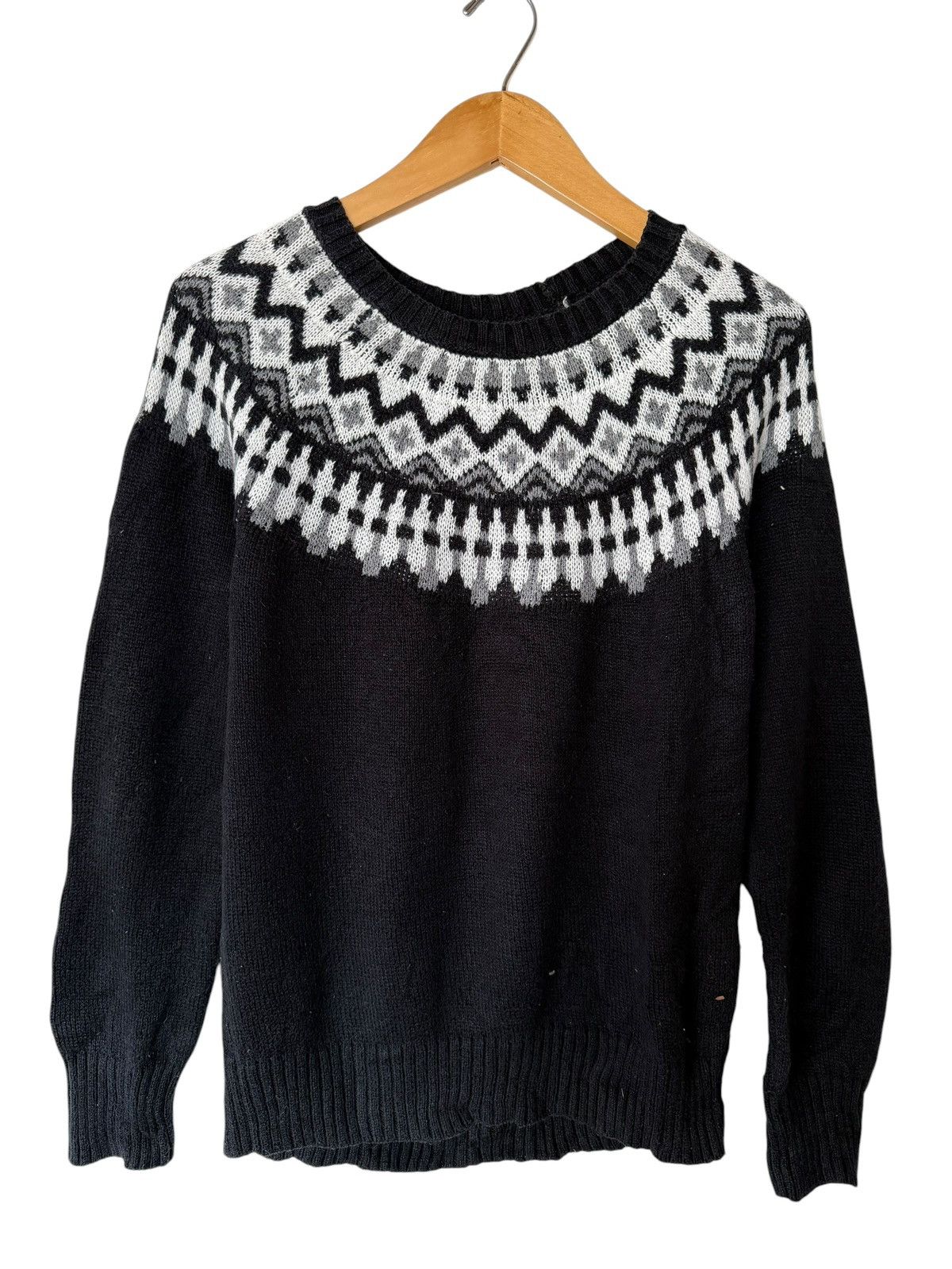 Old Navy Vintage Old Navy Log Sleeve Knitwear Sweater Jumper Size M / US 6-8 / IT 42-44 - 1 Thumbnail