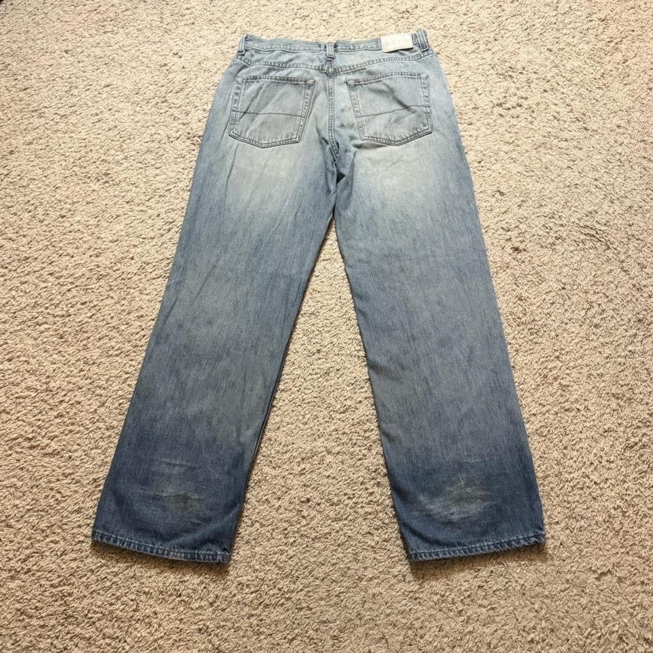 Bullhead Denim Co. Y2K Vintage Bullhead Wide Leg Baggy Streetwear Jeans 34" Size US 34 / EU 50 - 5 Thumbnail