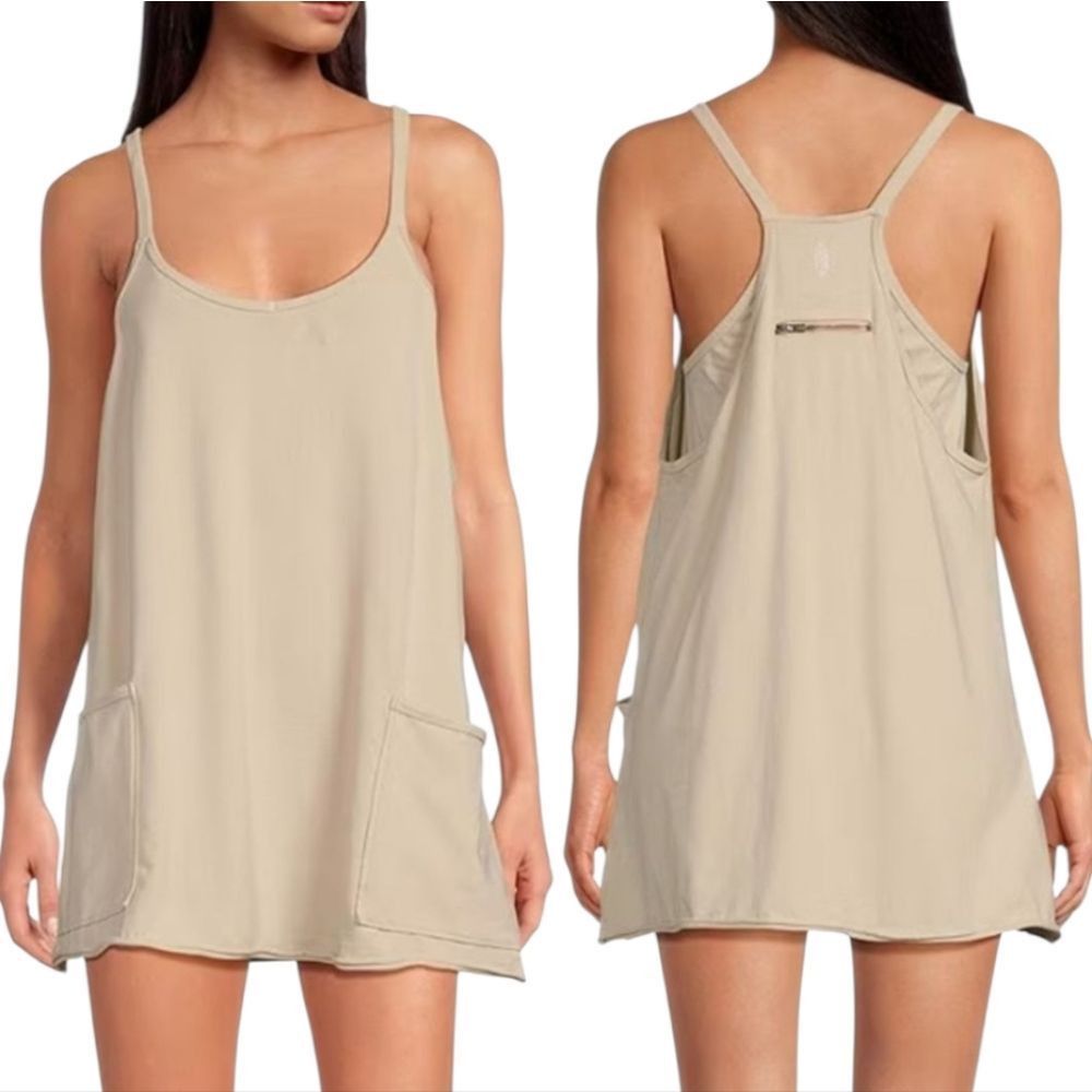Free People Free People Movement Hot Shot V- Neck Sleeveless Patch Pocke Size L / US 10 / IT 46 - 2 Thumbnail