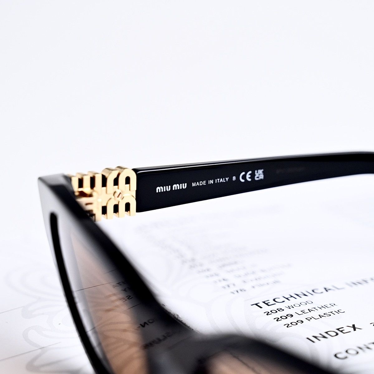 Miu Miu MIU MIU 0MU A04S 16K10I SUNGLASSES Size ONE SIZE - 4 Thumbnail