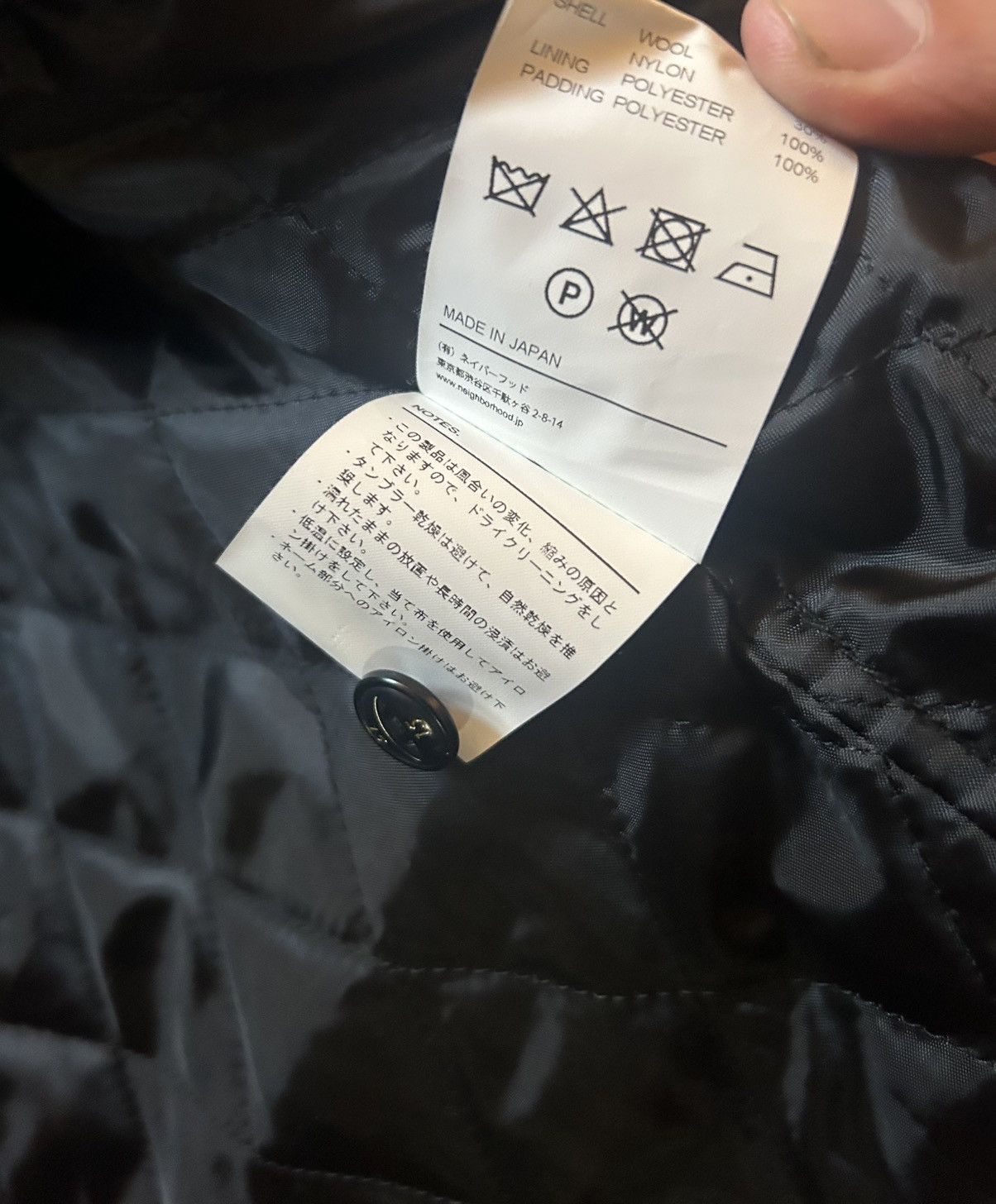 Neighborhood Neighborhood Buffalo Check Quilted Shirt Jacket M