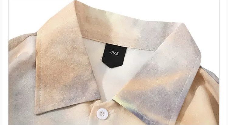 Other Tye Dye Multi-color Button Up Shirt Size US M / EU 48-50 / 2 - 5 Thumbnail