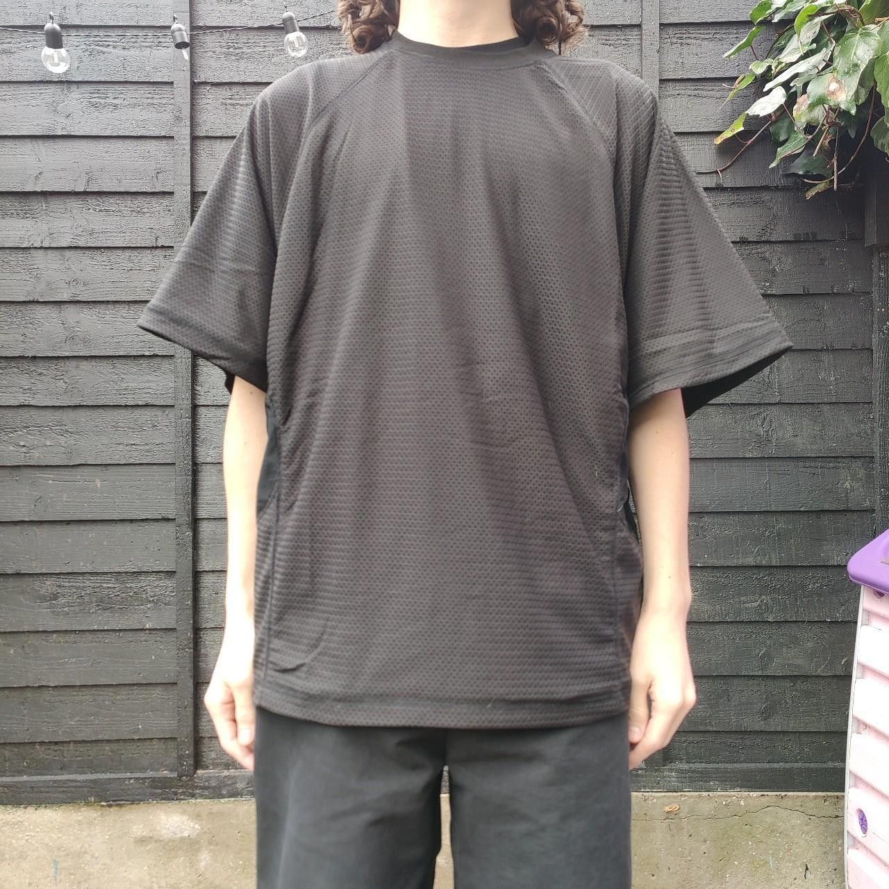 Other Black Panelled Mesh Padded Shirt Size US M / EU 48-50 / 2 - 2 Thumbnail
