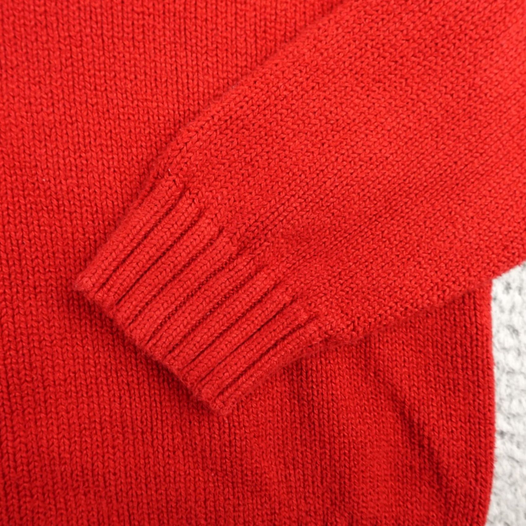 Polo Ralph Lauren VINTAGE Polo Ralph Lauren Sweater Mens XL Red 1/4 Zip Knit Pullover 90s Classic Preppy Size US XL / EU 56 / 4 - 6 Thumbnail