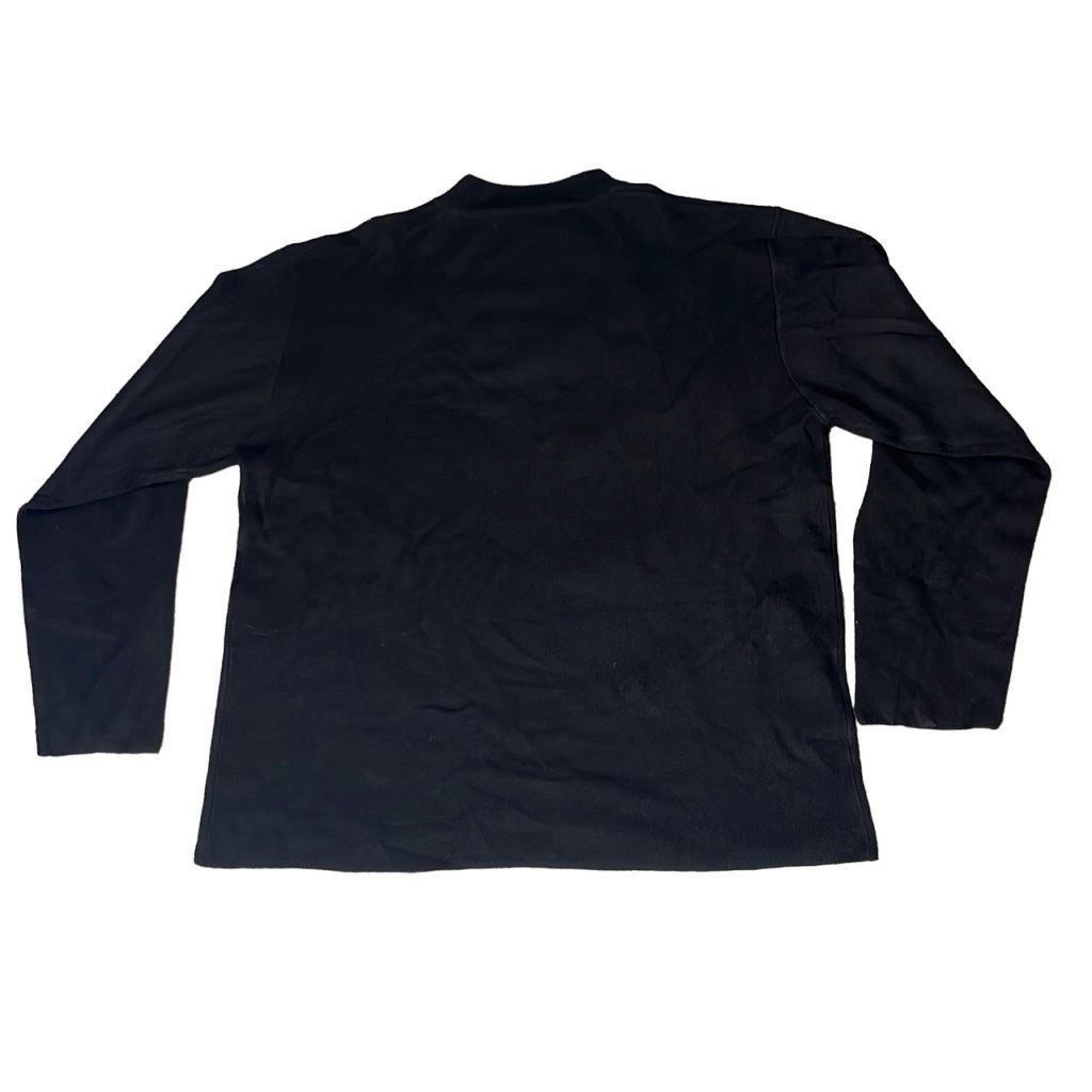 Protege Protégé Collection Mens XL Wool Blend Leather Trim Sweater Size US XL / EU 56 / 4 - 2 Thumbnail