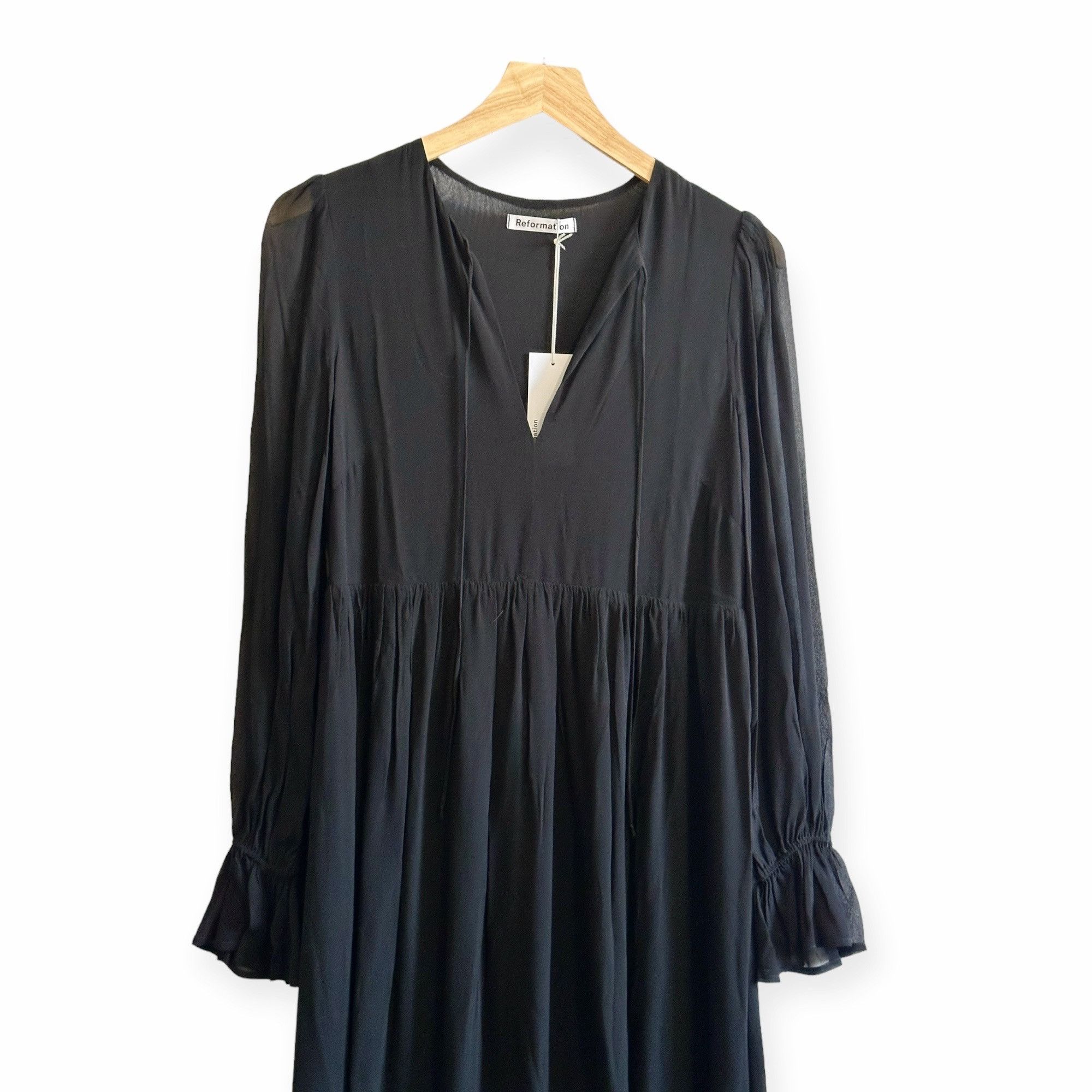 Reformation Reformation Chive black maxi dress, Size XS, New with tag Size XS / US 0-2 / IT 36-38 - 7 Thumbnail