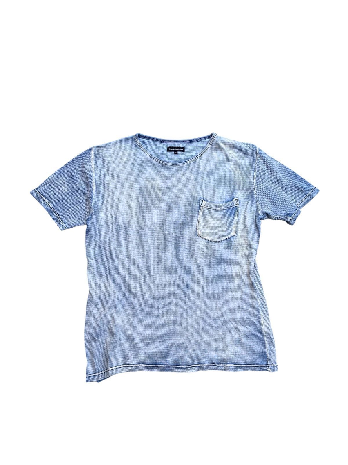 Japanese Brand × Le Grande Bleu (L.G.B.) × semanticdesign Semantic Pocket Tee Shirt Size US L / EU 52-54 / 3 - 1 Thumbnail