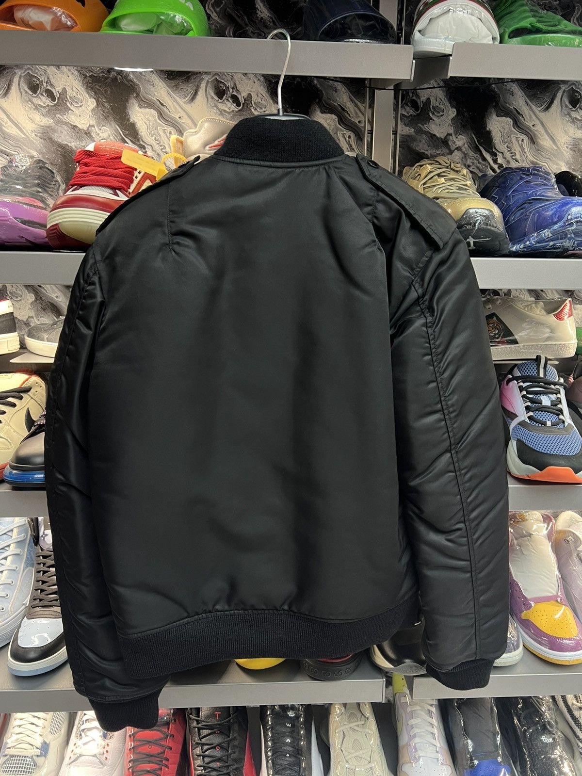 Saint Laurent Paris Saint Laurent Shell Bomber Jacket Size XS / US 0-2 / IT 36-38 - 6 Thumbnail