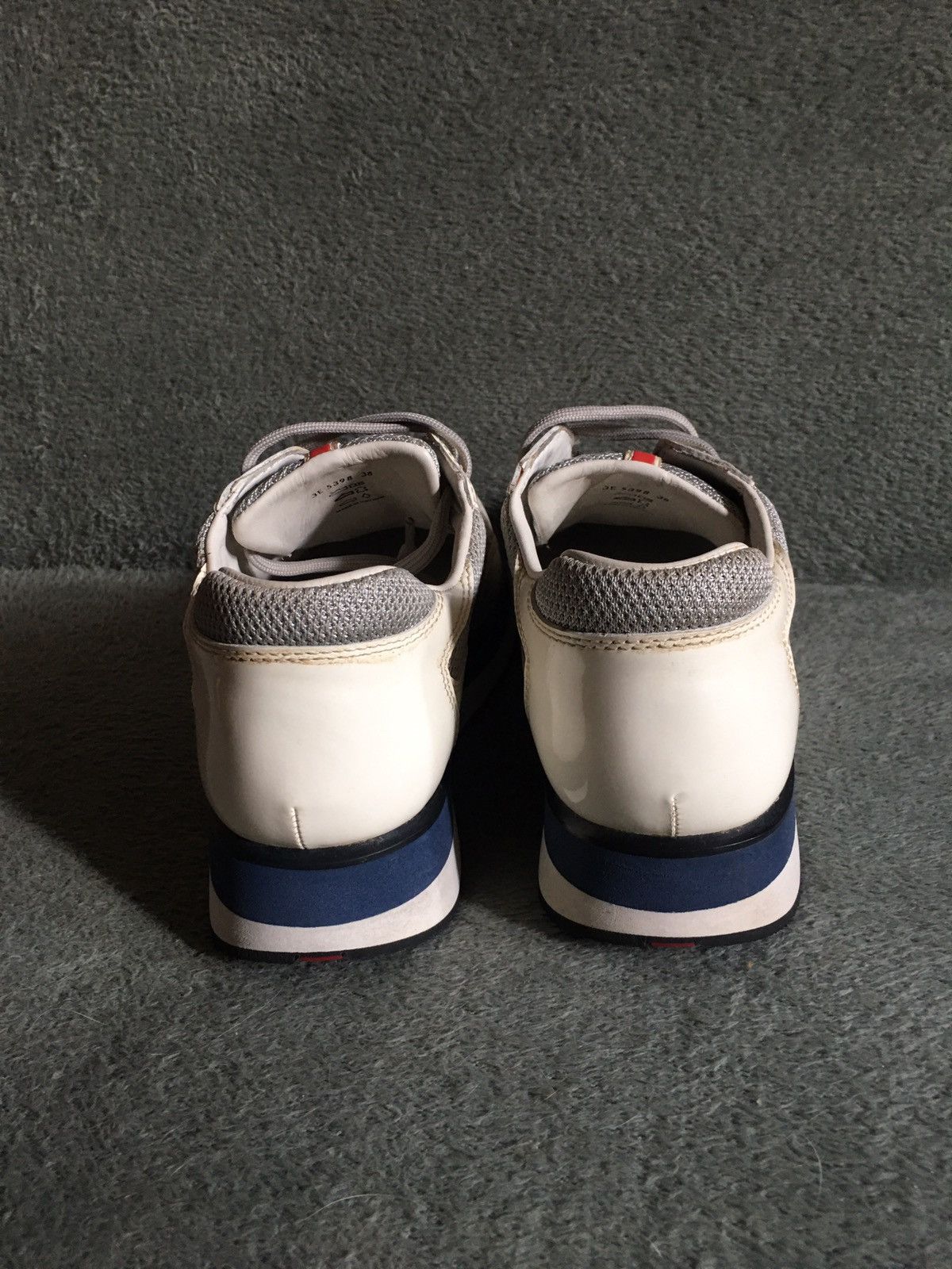 Prada PRADA American Cup Double Sole Patent Leather Sneakers EU 38 Size US 8 / IT 38 - 5 Thumbnail