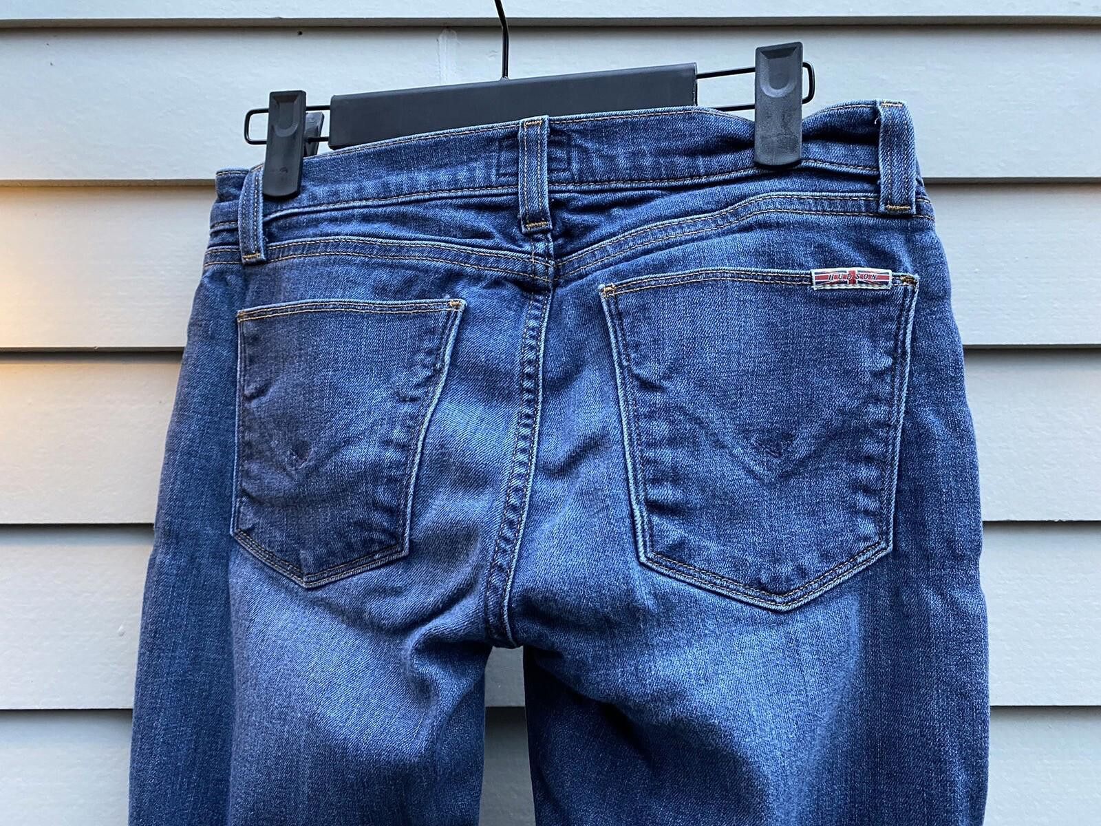 Hudson Hudson 25 Krista Super Skinny Mid Rise Stretchy Denim Jeans Size 25" / US 0 / IT 36 - 5 Thumbnail
