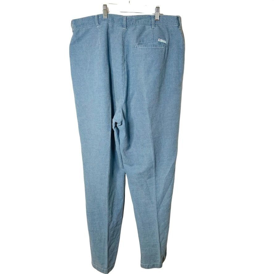 Gloria Vanderbilt Baggy Mom Jeans Vintage Gloria Vanderbilt Blue White Gingha Size 36" / US 14 / IT 50 - 2 Thumbnail