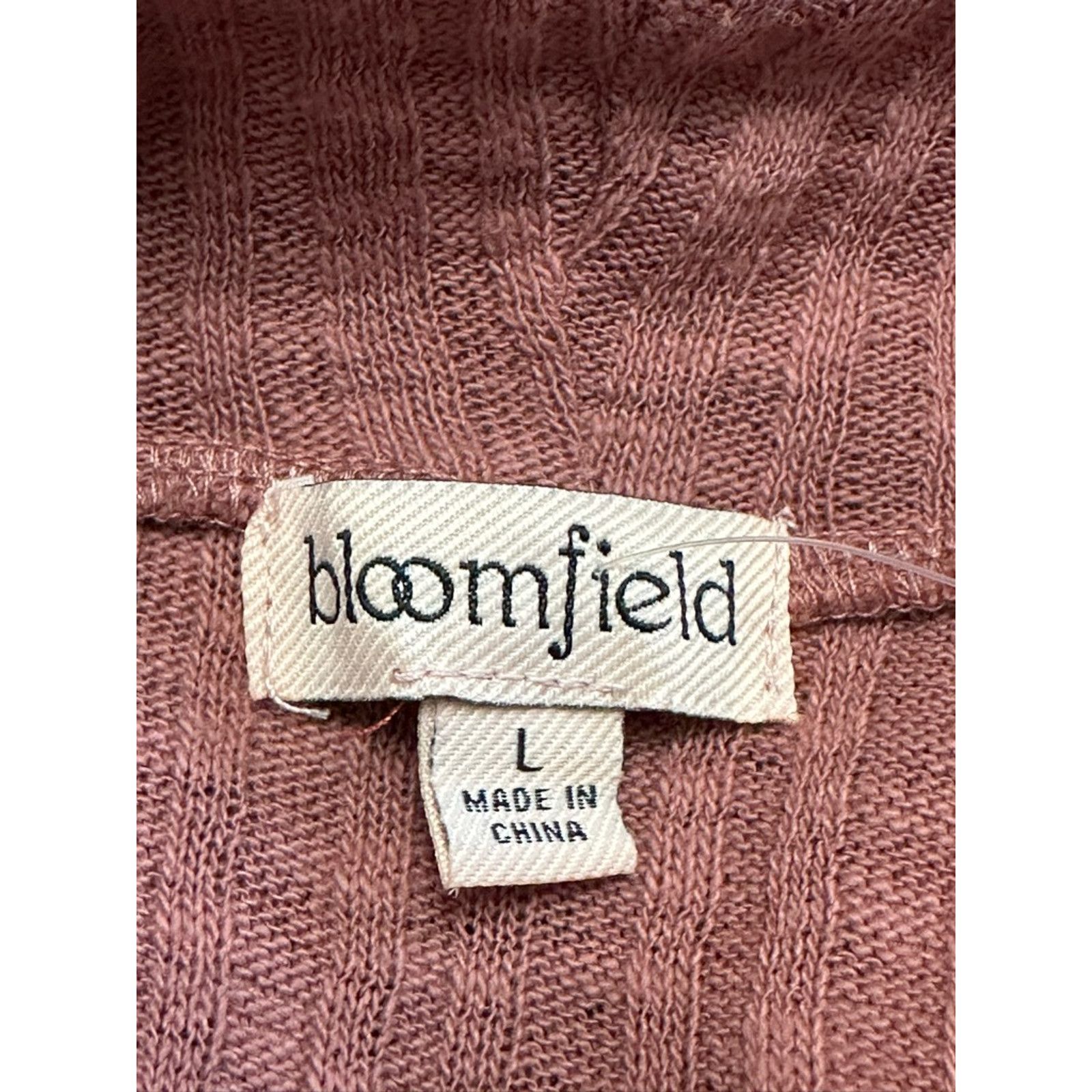 Other Bloomfield Sweater Cutout Turtleneck Rust Pink Womens L NWOT Size L / US 10 / IT 46 - 7 Thumbnail